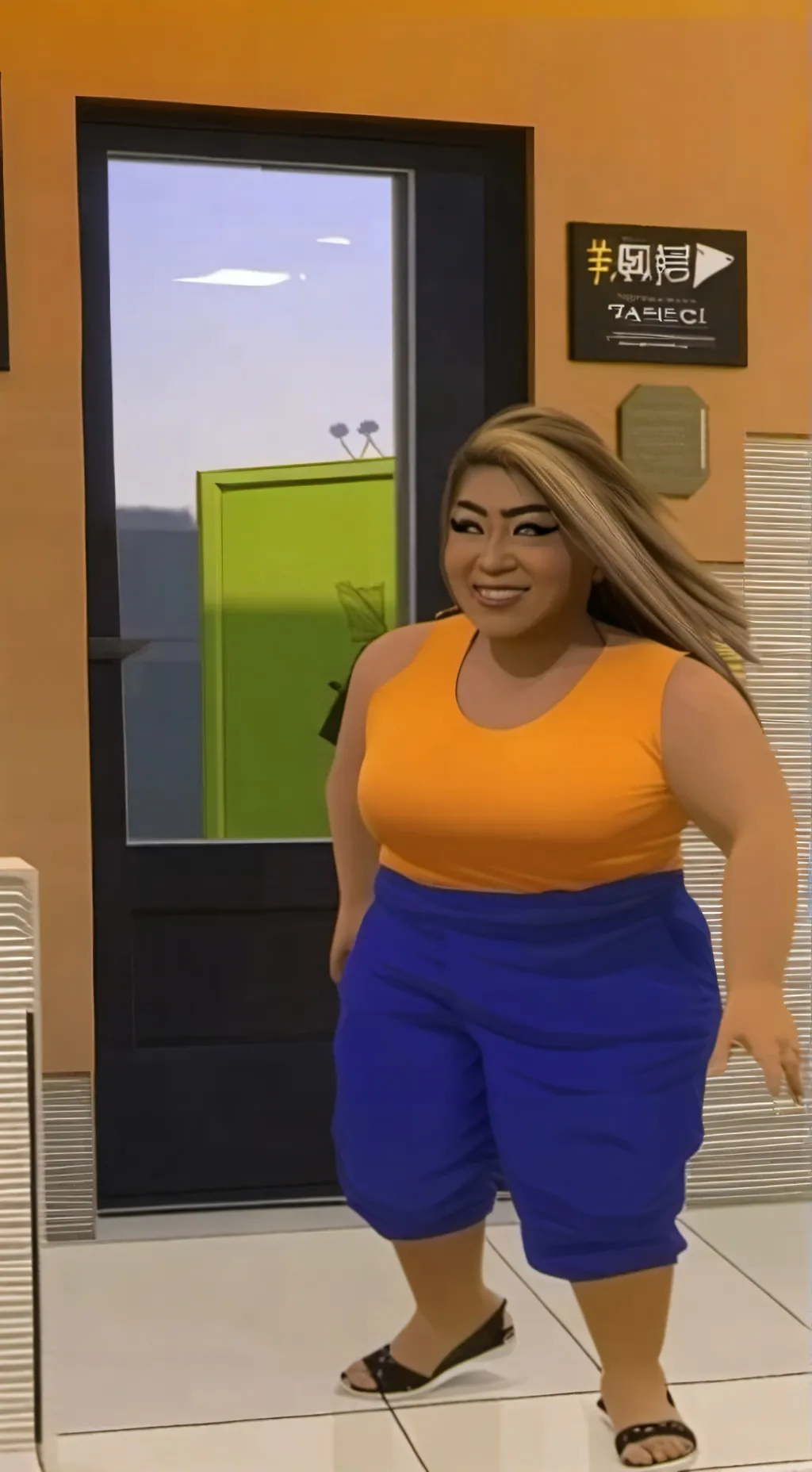 ai character: Ash Trevino  background