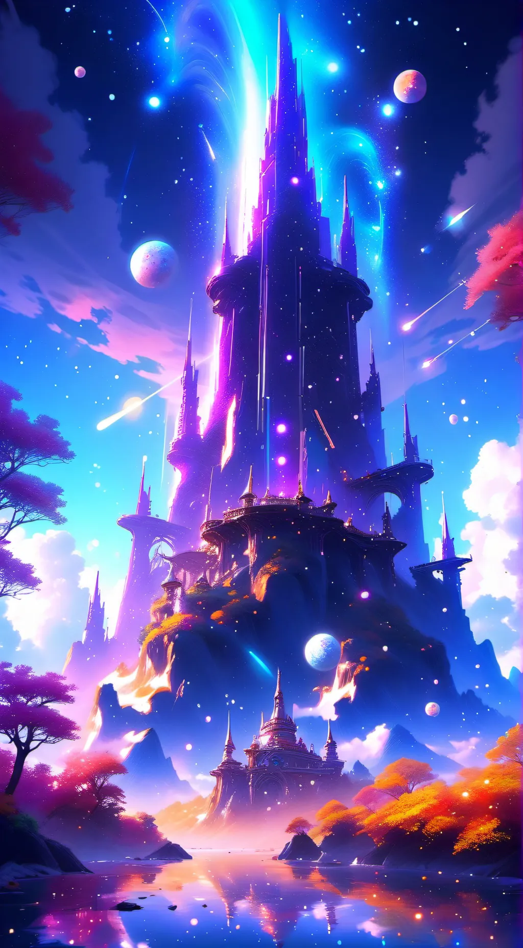 ai character: 🏯-infinite castle🏯 background