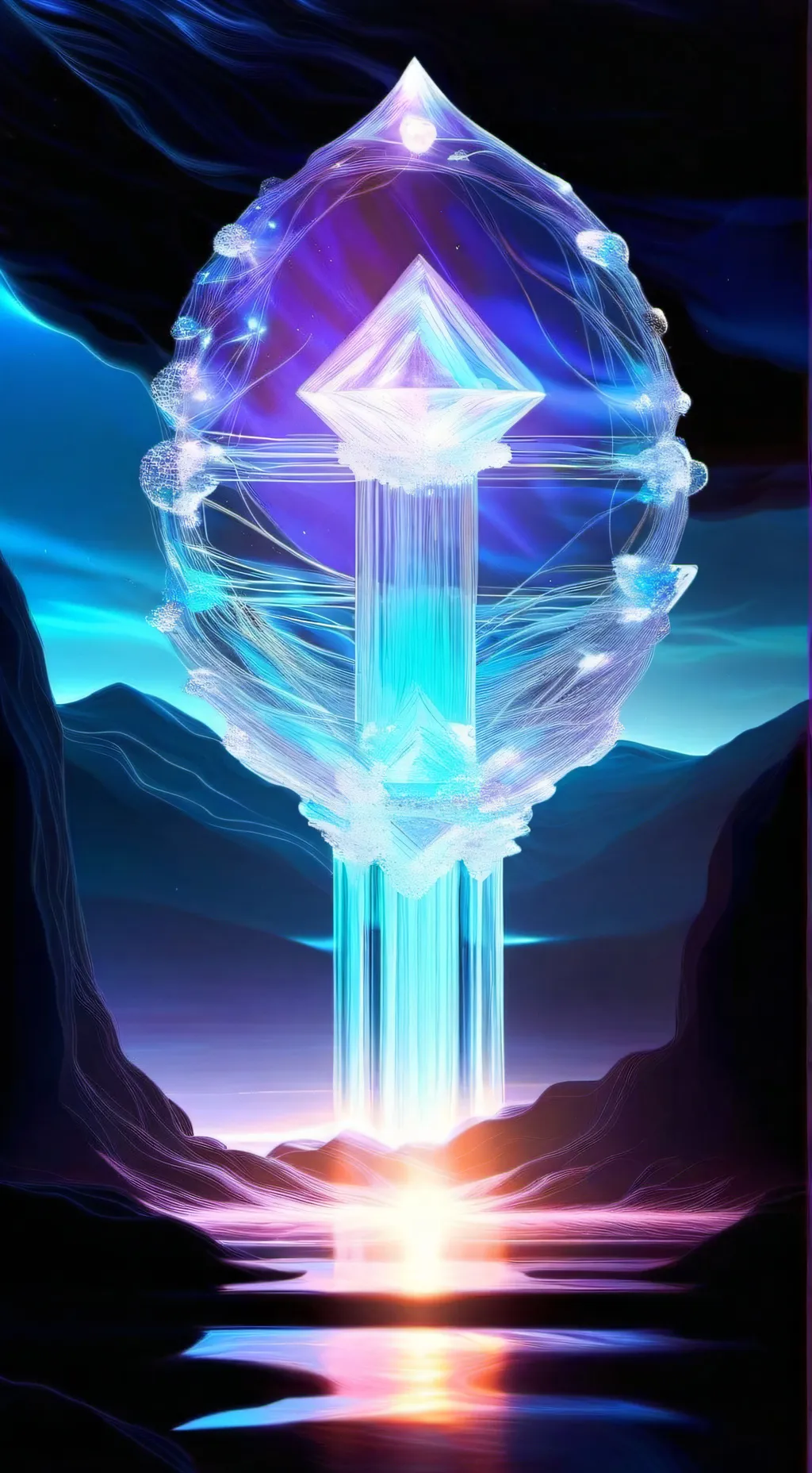 ai character: pilar del cristal  background