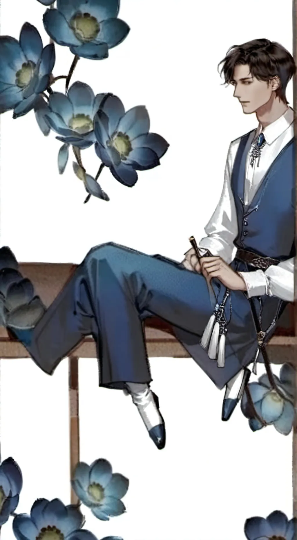ai character: pierce x ein background
