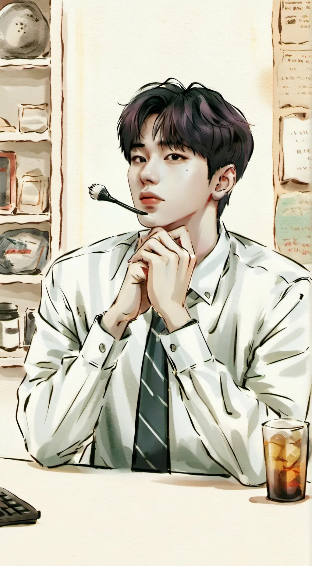 ai character: Sunghoon background