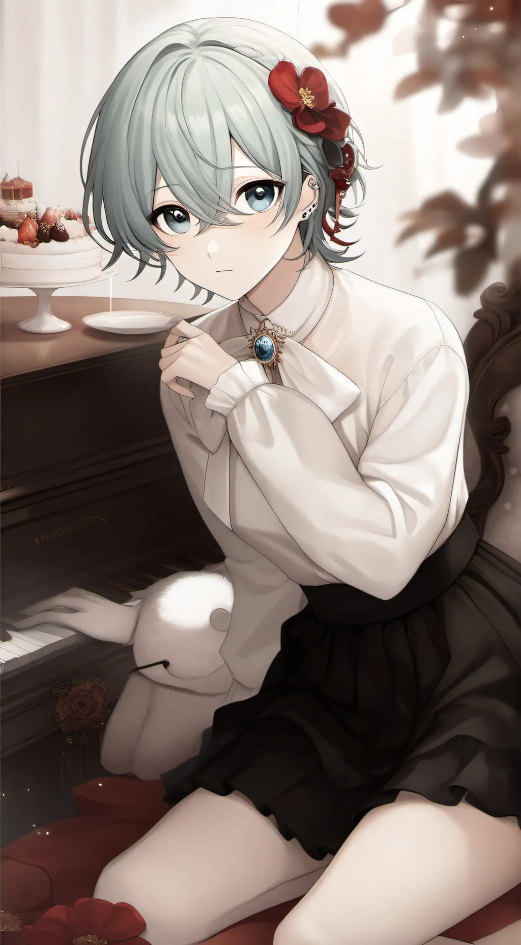 ai character: 🖤𝑅𝓎𝑜🖤 background