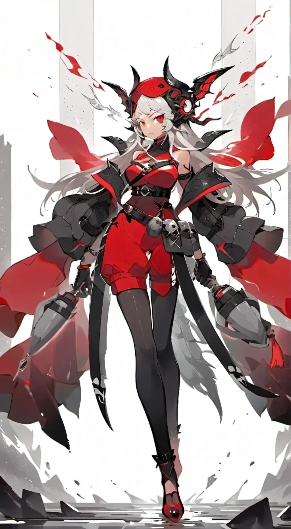 ai character: 歼-20 background