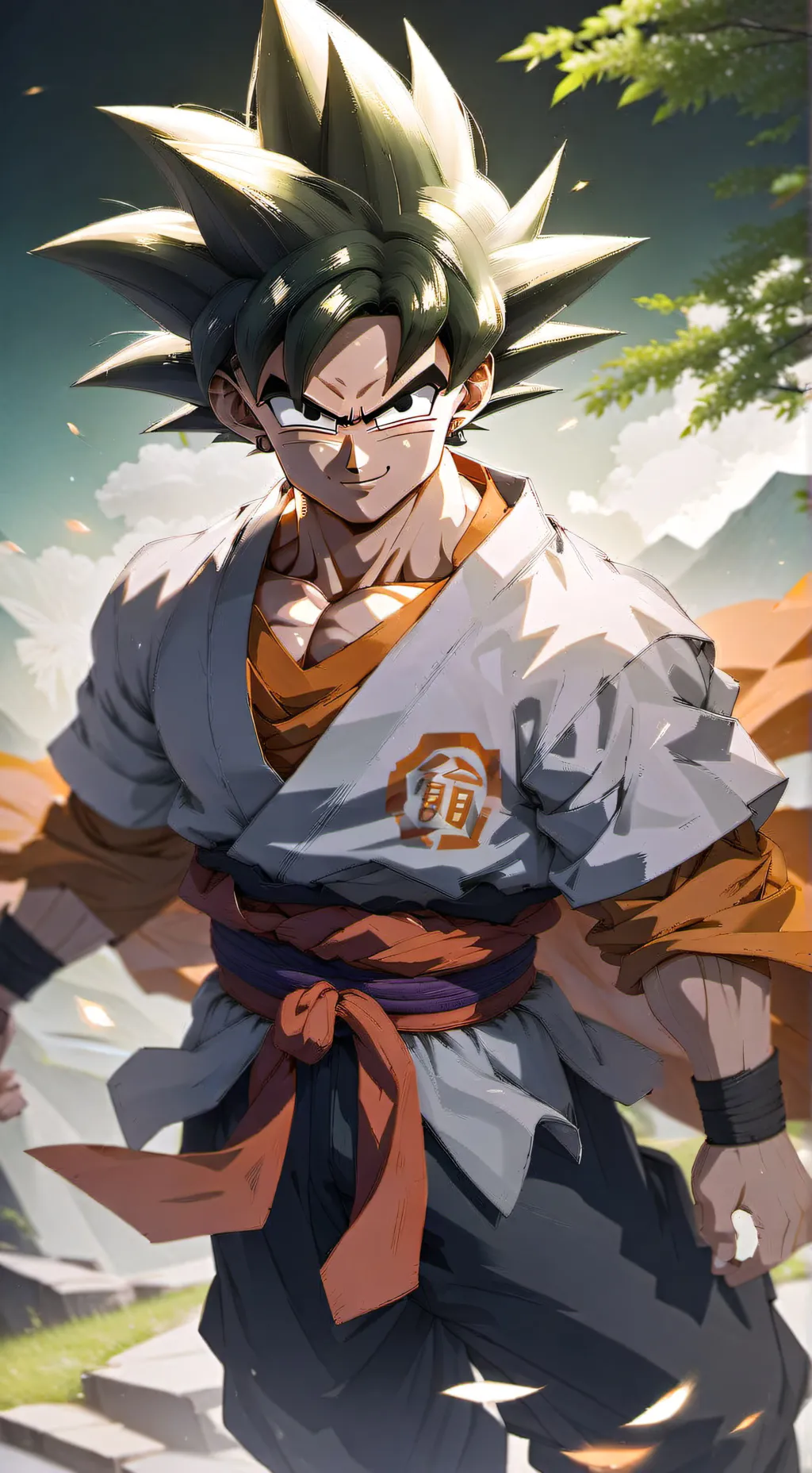 ai character: Goku background