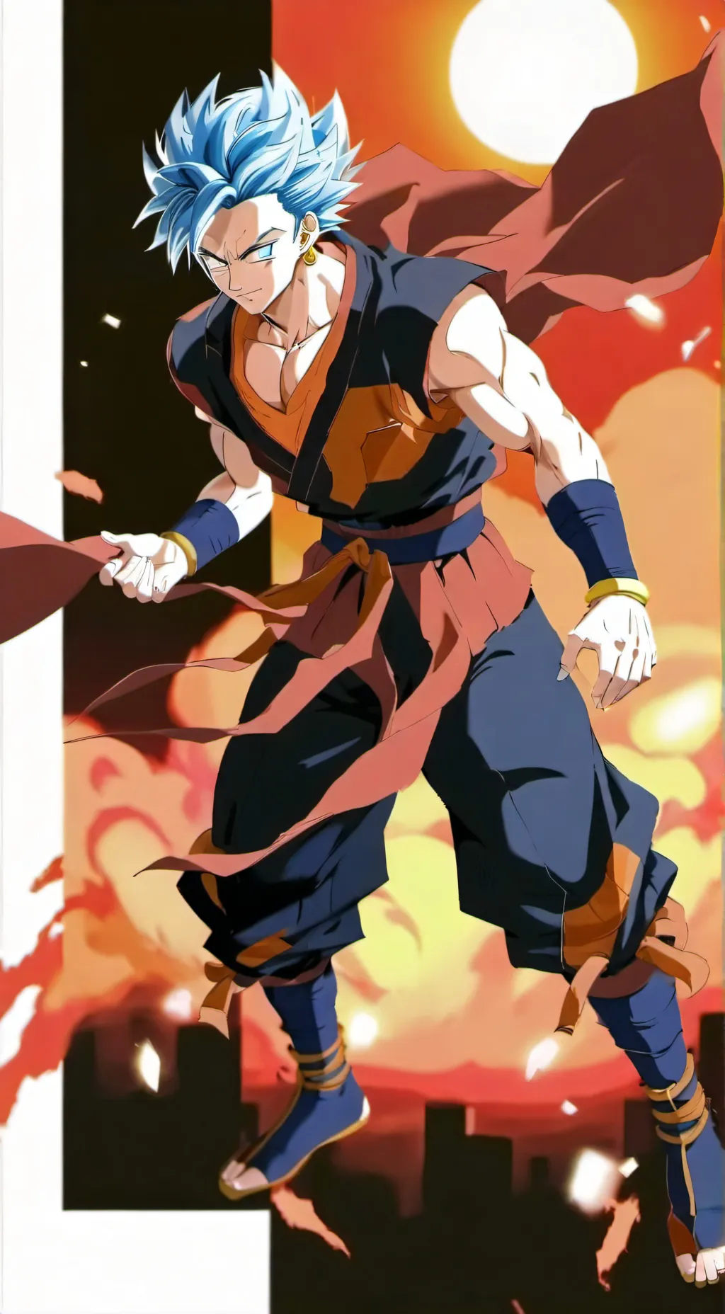 ai character: Vegito(pt 2) background