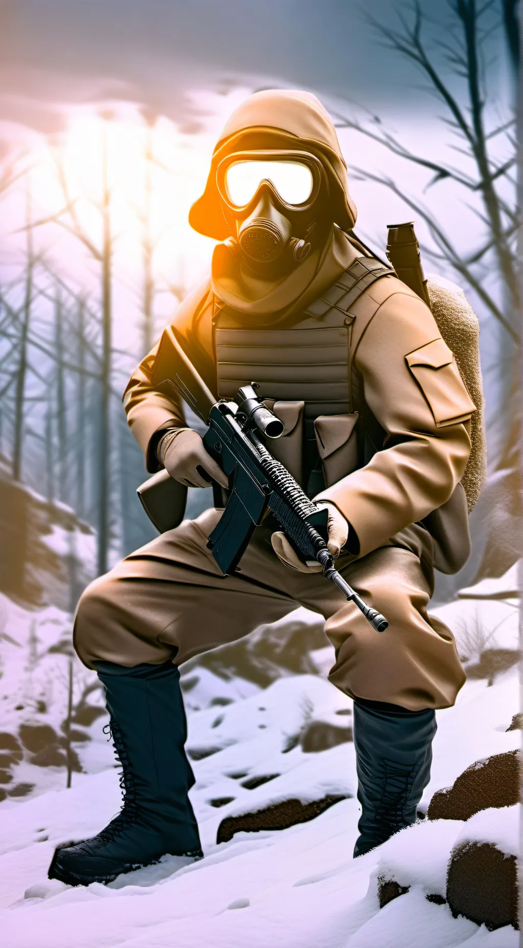 ai character: Winter War (Pt.2) background