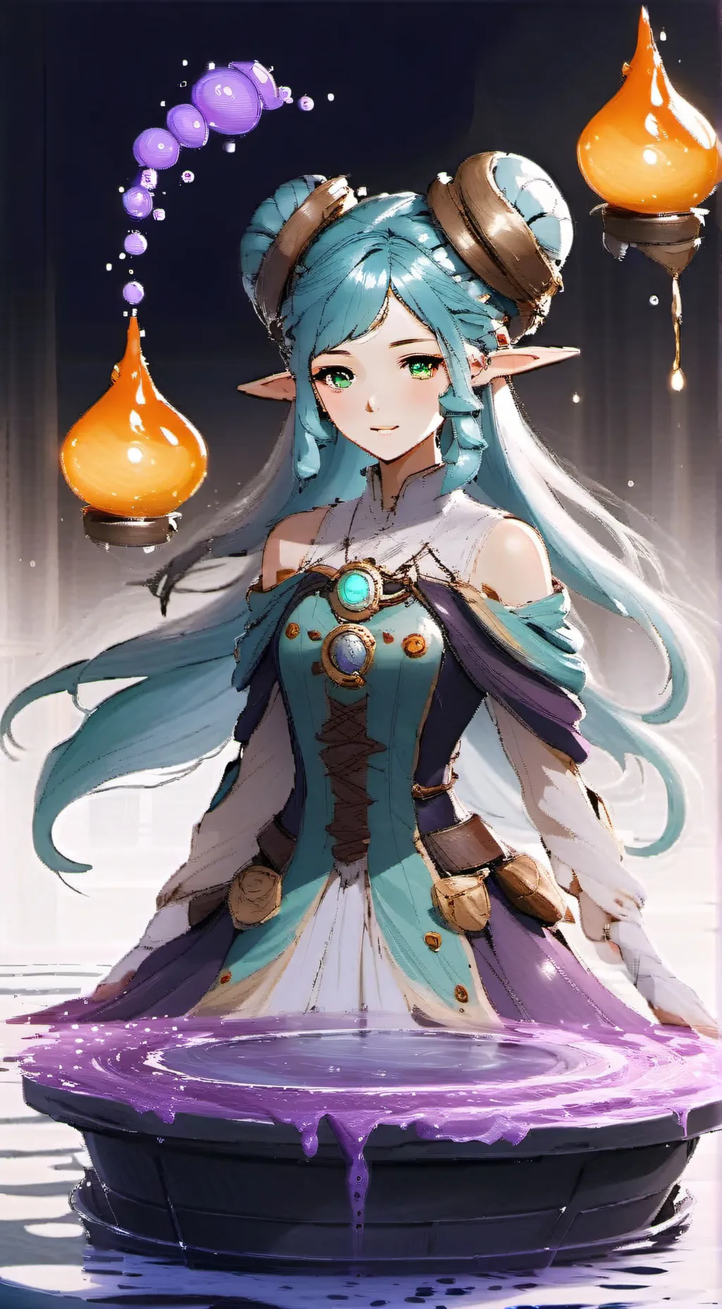ai character: Sylva Slimeshell background