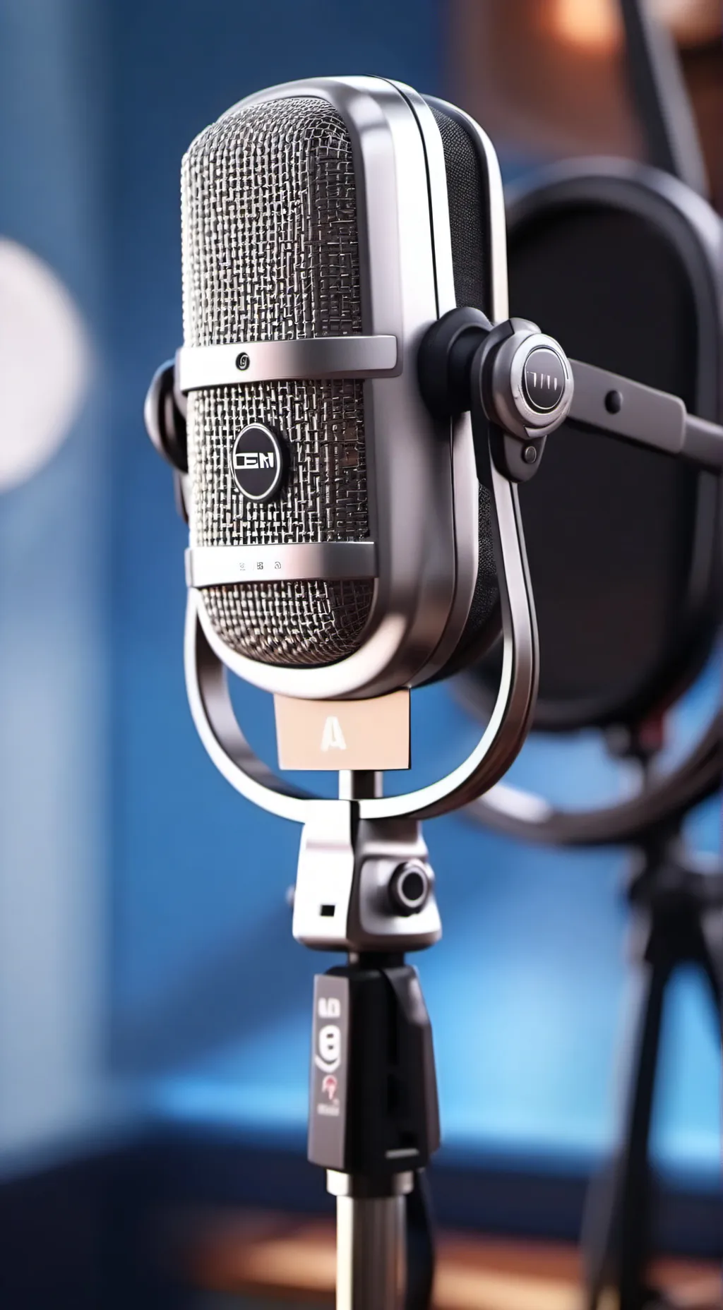 ai character: Podcast background