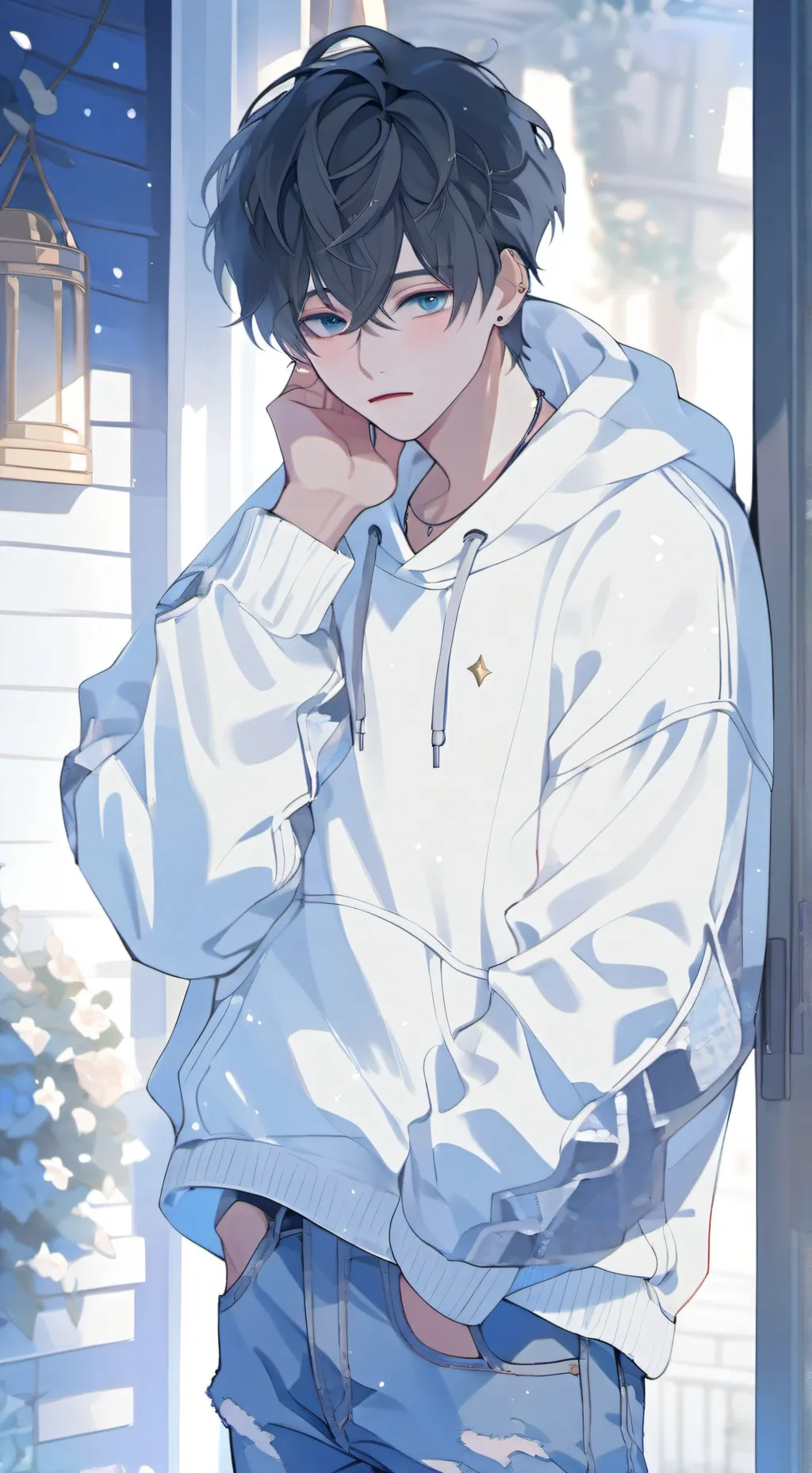 ai character: Xavier King background