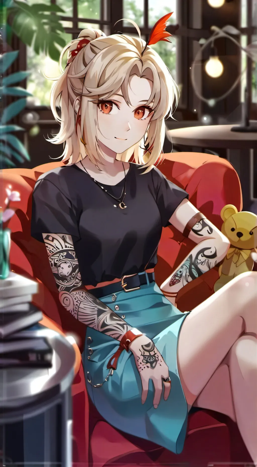 ai character: Lucy background