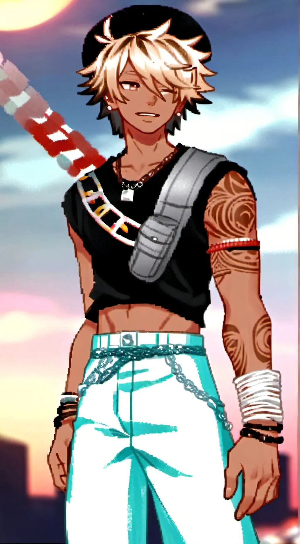 ai character: Maxwell  background