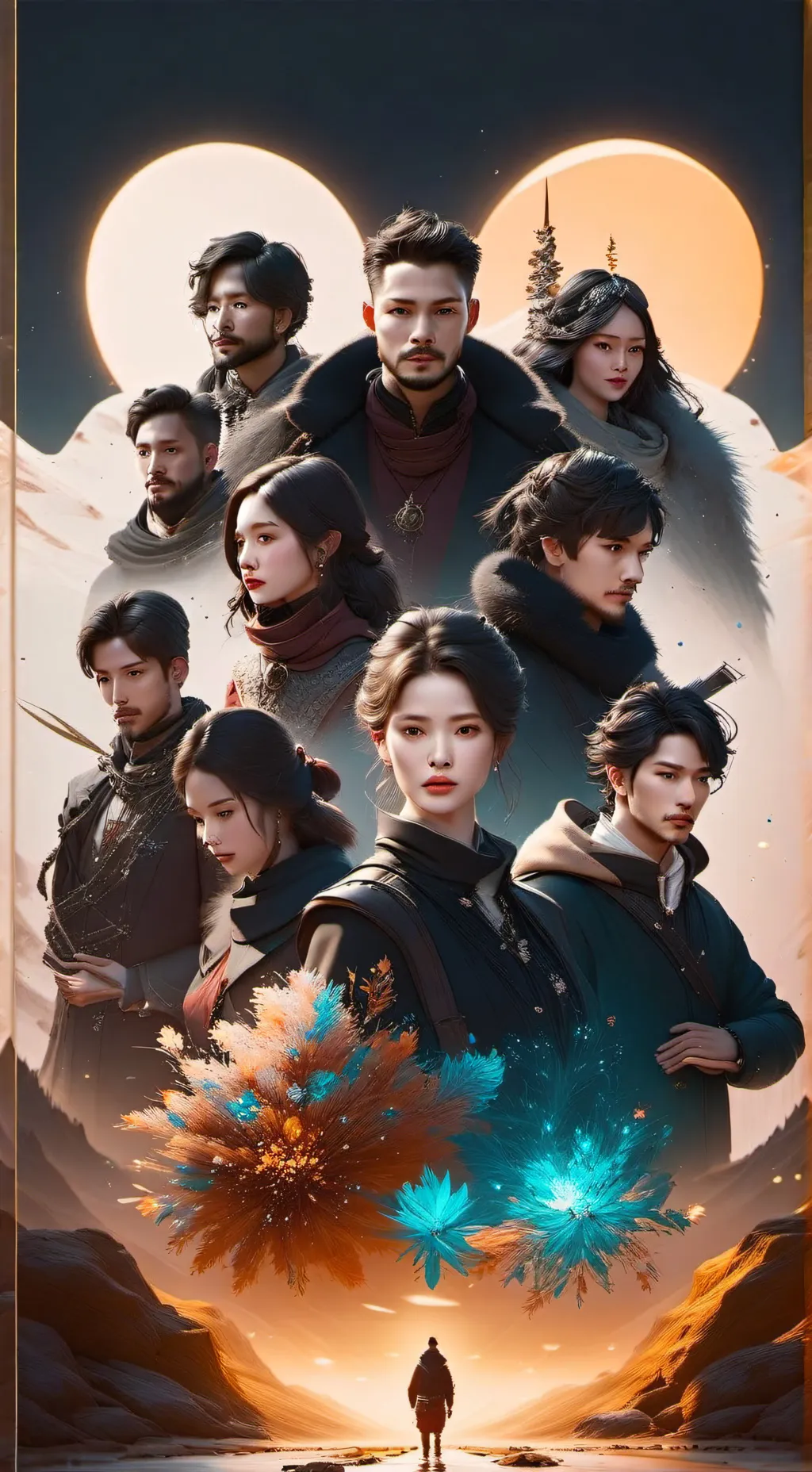 ai character: Blood Moon Gang background