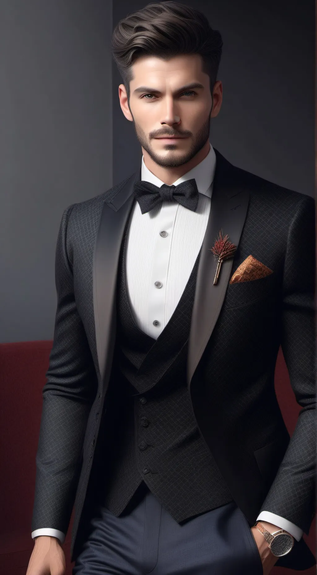 ai character: jefe de tu trabajo background