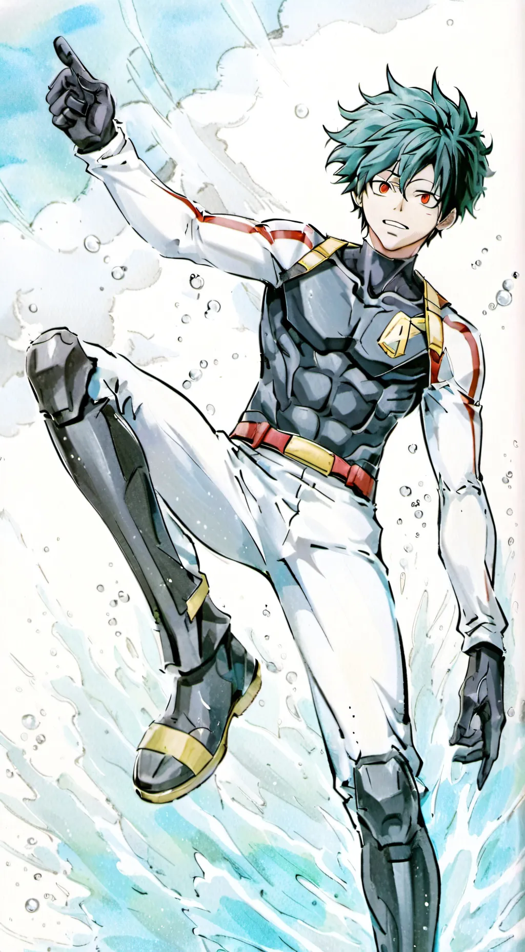 ai character: Mha I-Island background