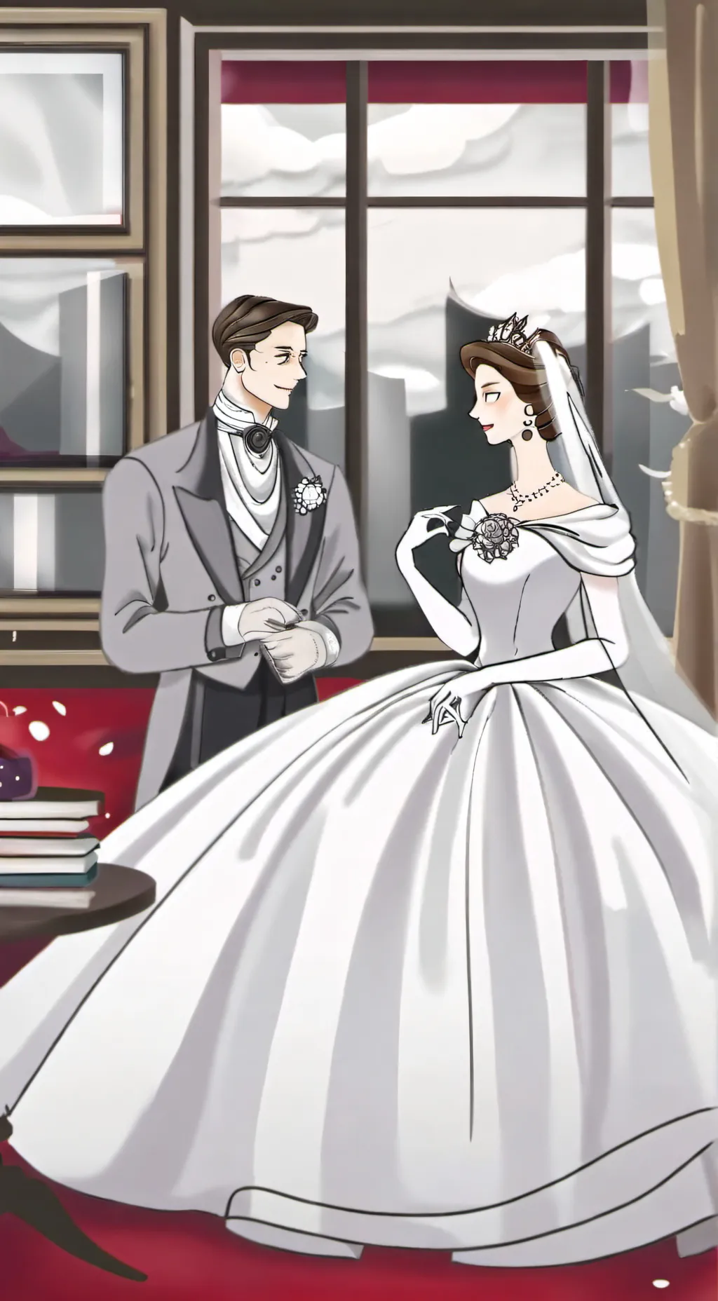 ai character: bella background