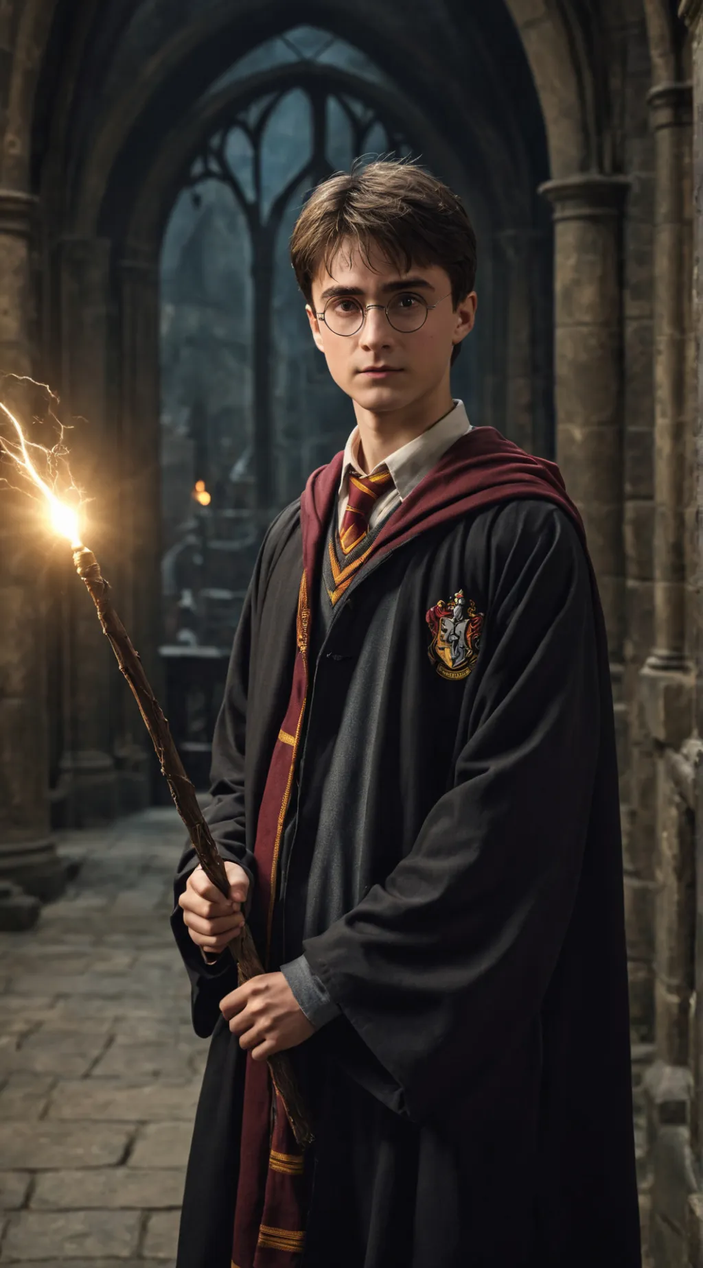 ai character: Harry Potter background