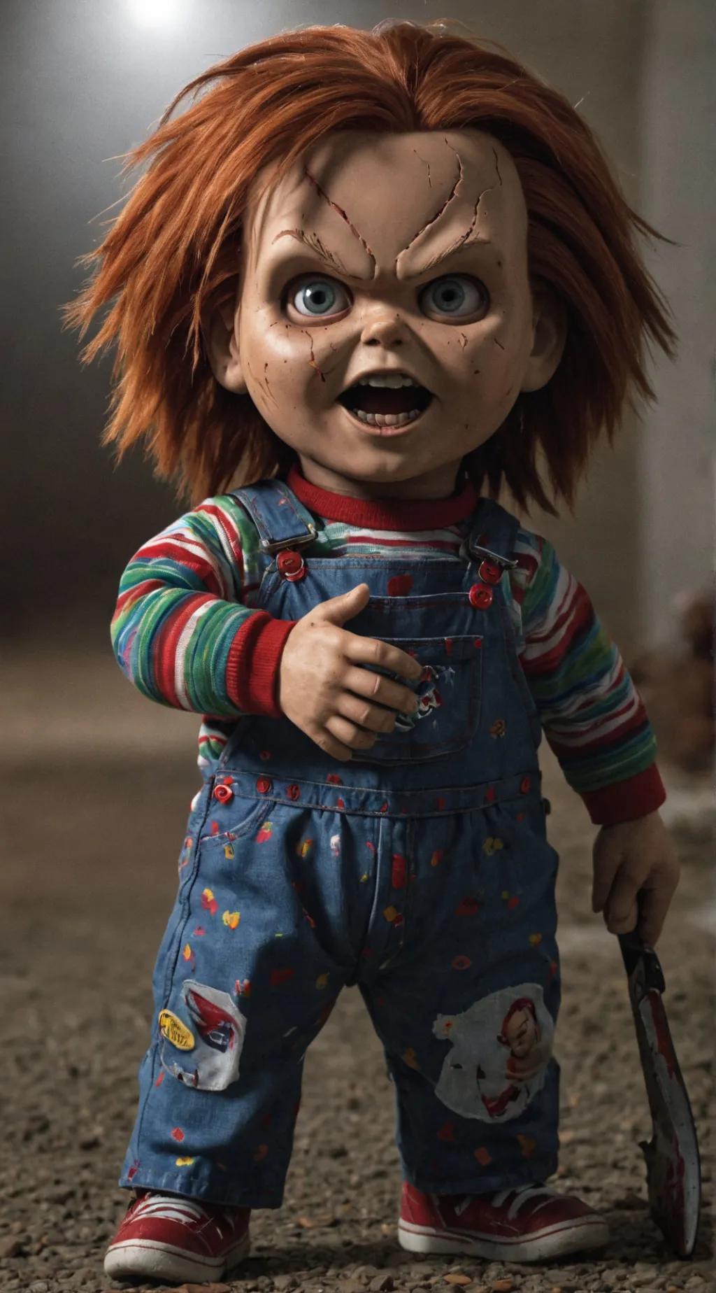 ai character: chucky background