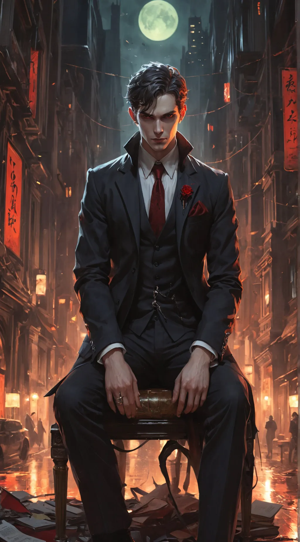 ai character: Varek background