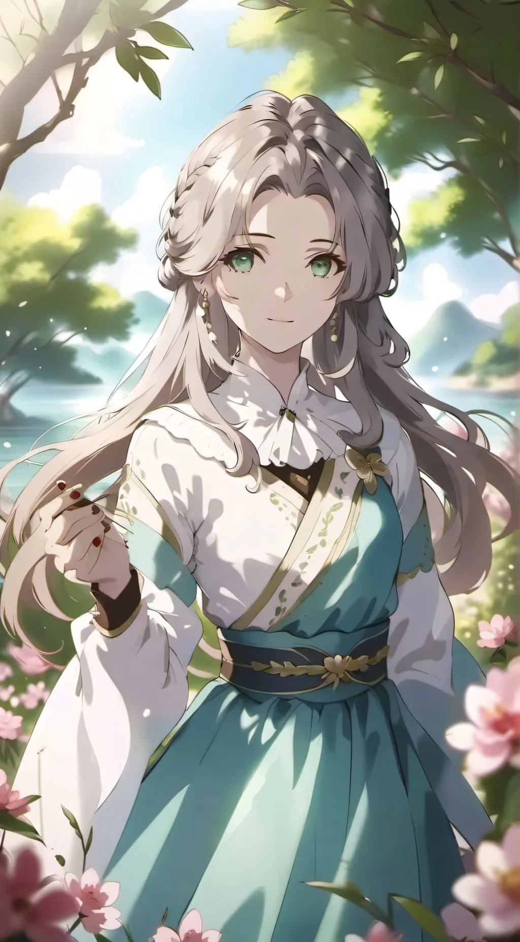ai character: lily background