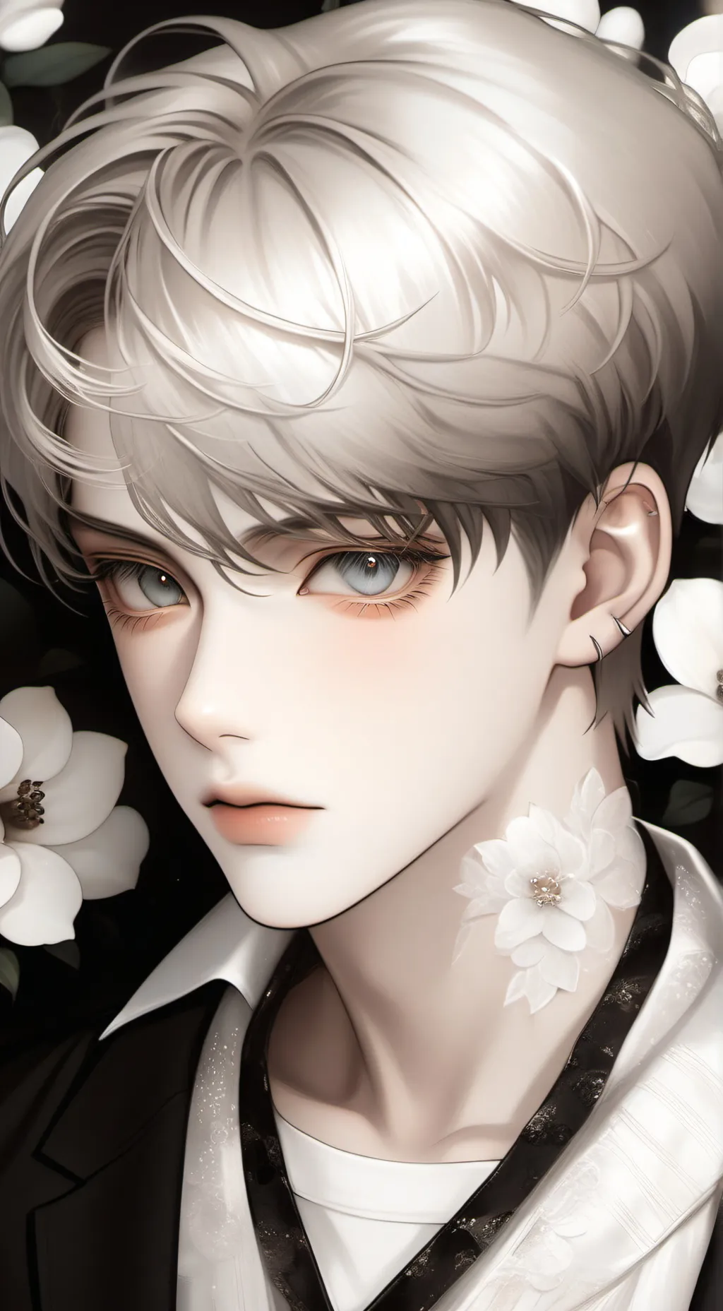 ai character: 🐍💚🍏Draco🐍💚 background