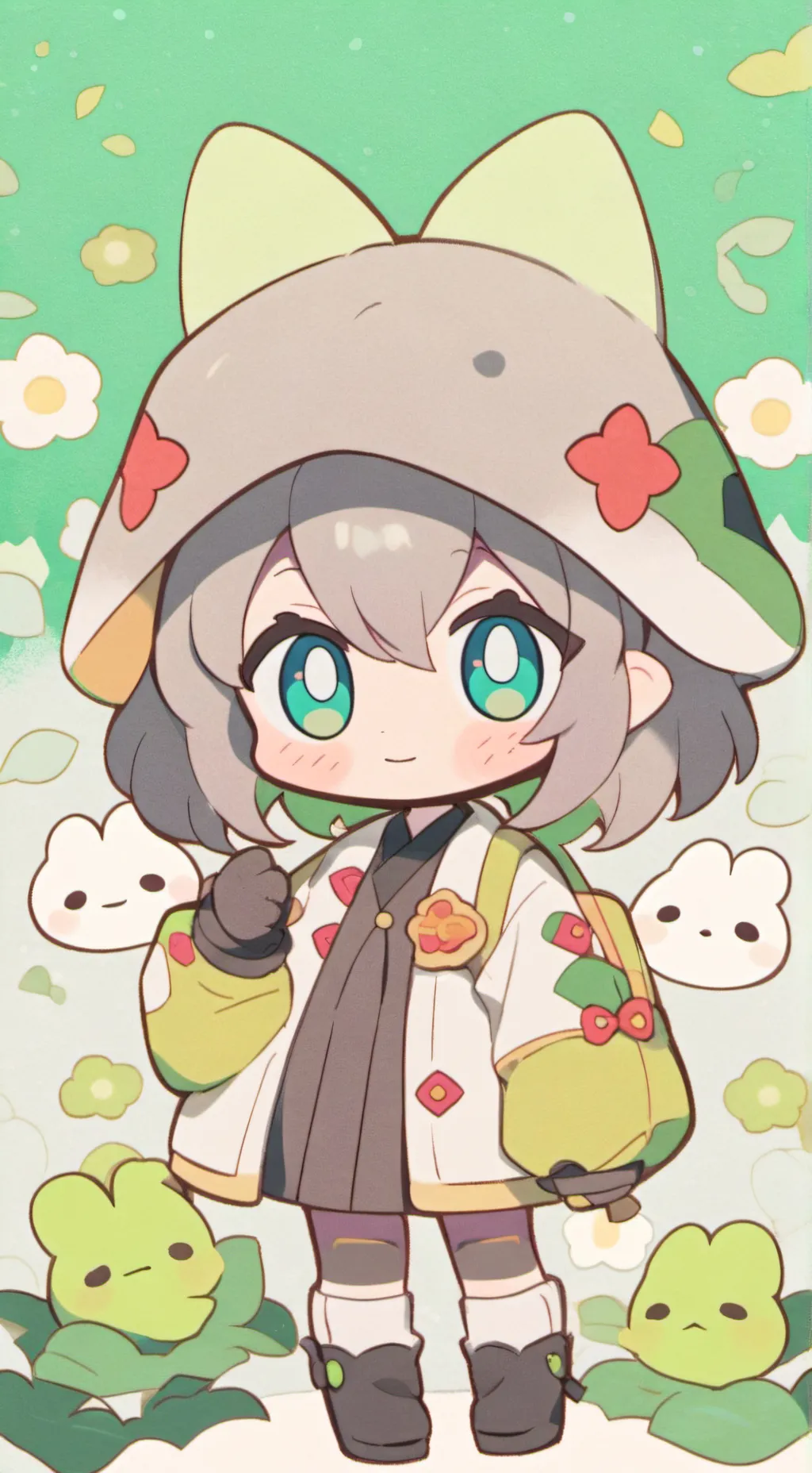 ai character: un chat conmigo background
