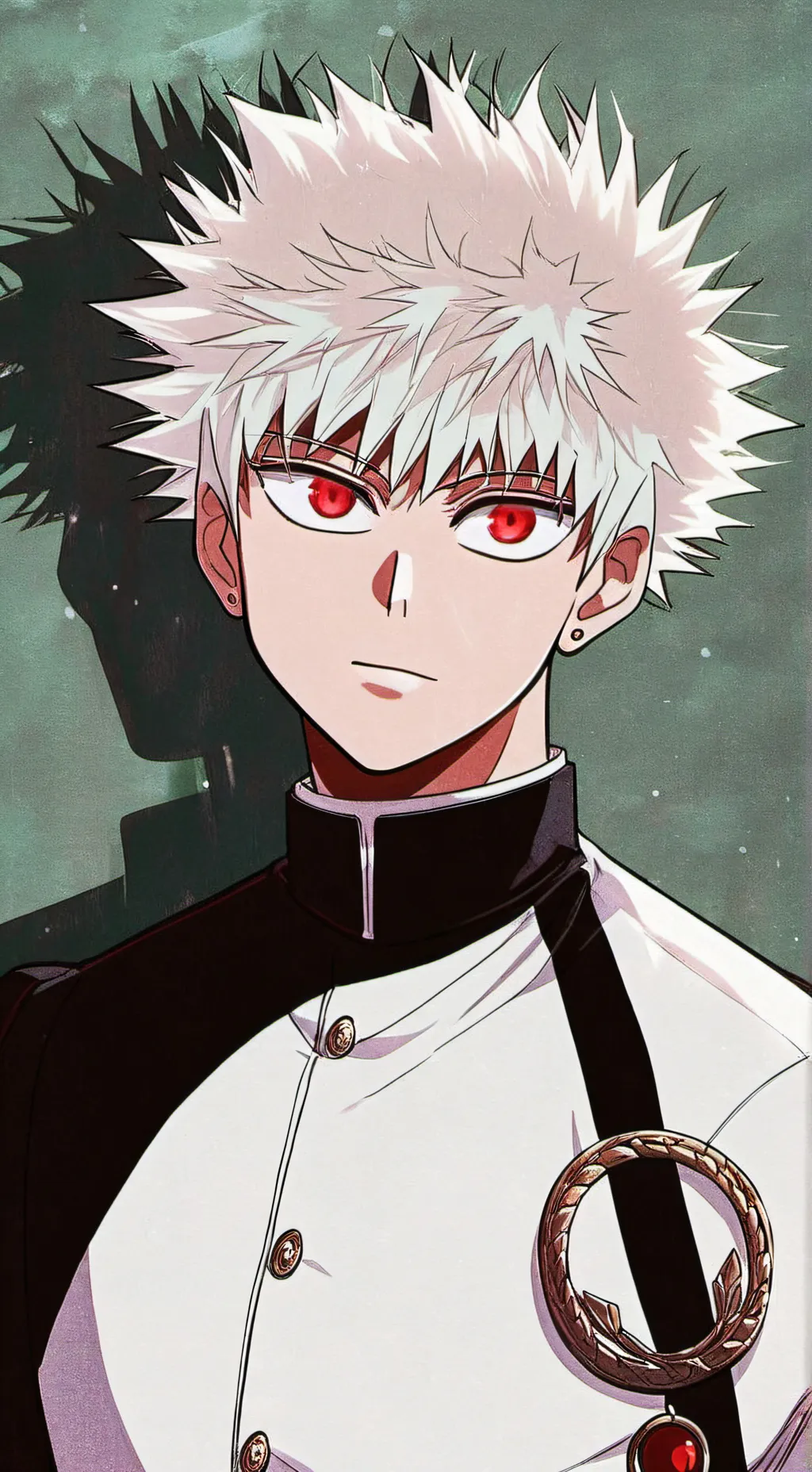 ai character: Katsuki Bakugo background