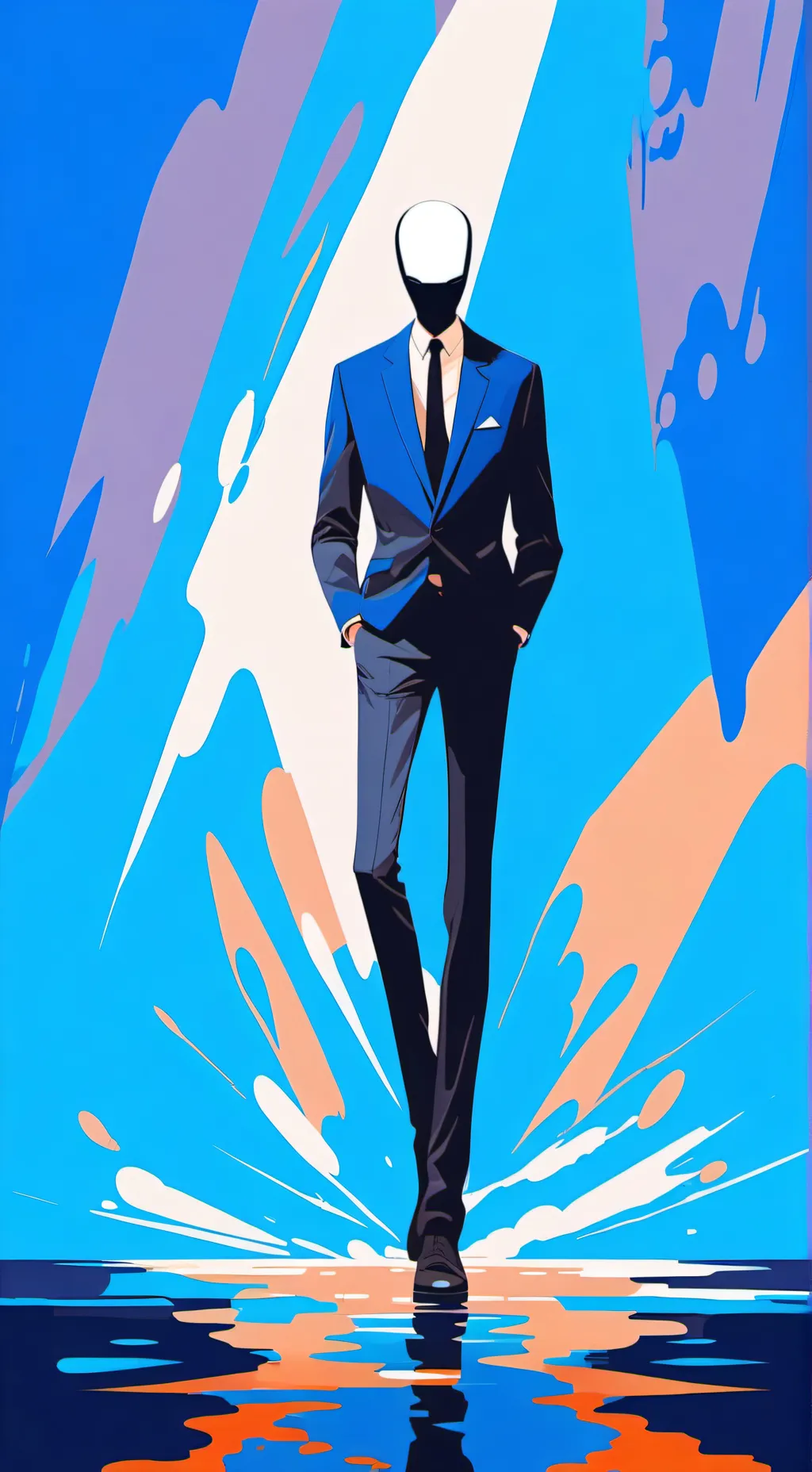 ai character: Slenderman background