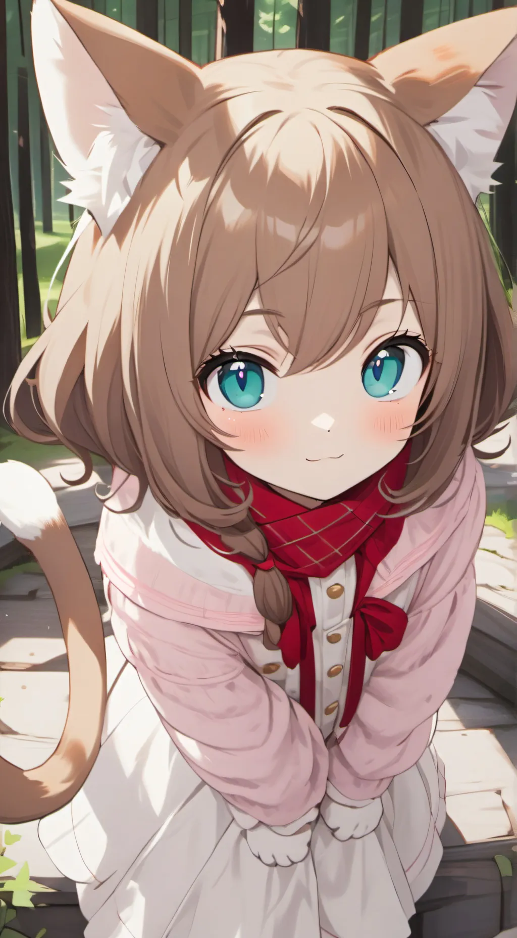 ai character: Luna  background