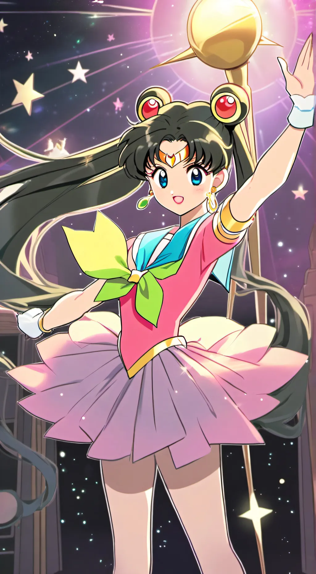 ai character: stella background
