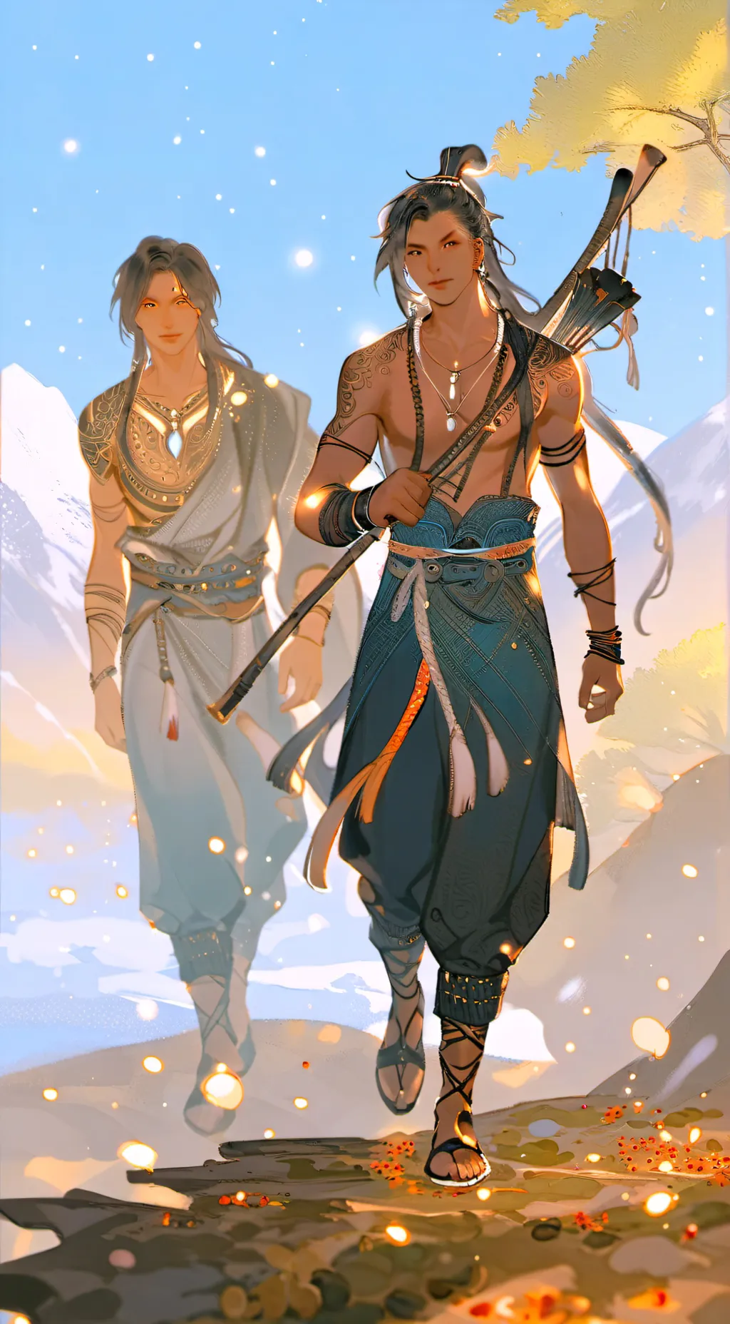 ai character: goldfinch  background