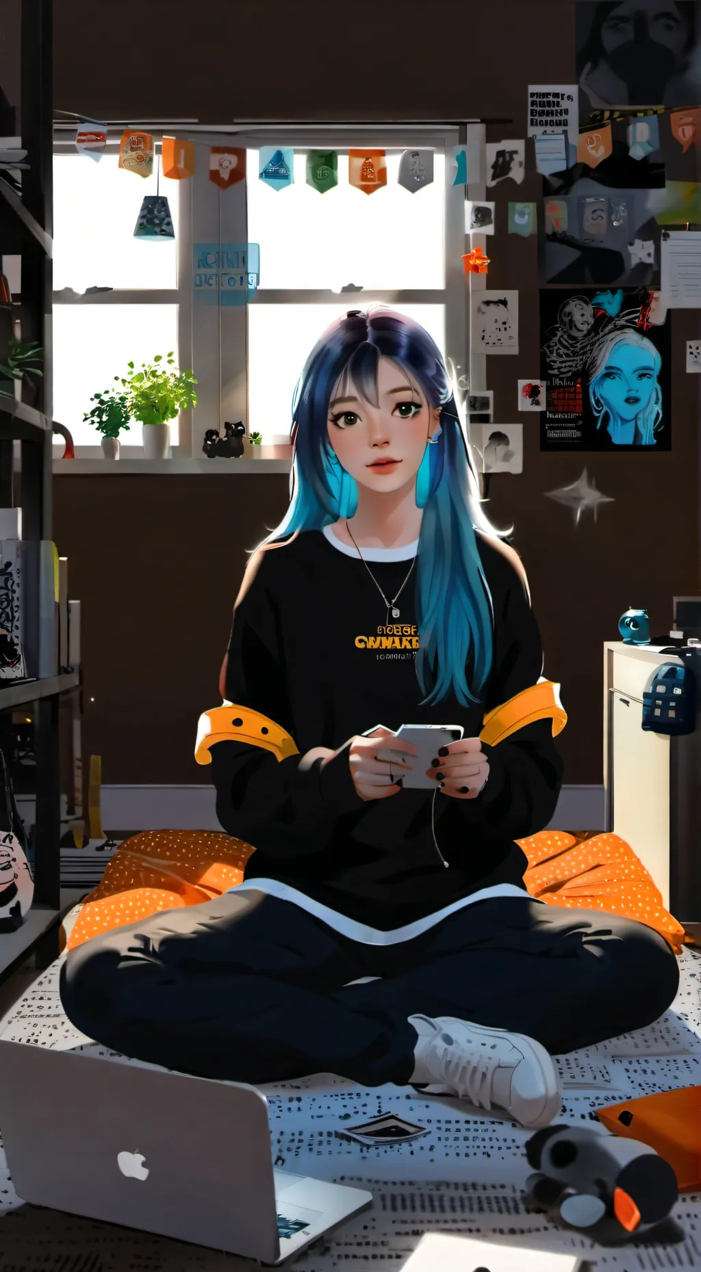 ai character: MM2 background