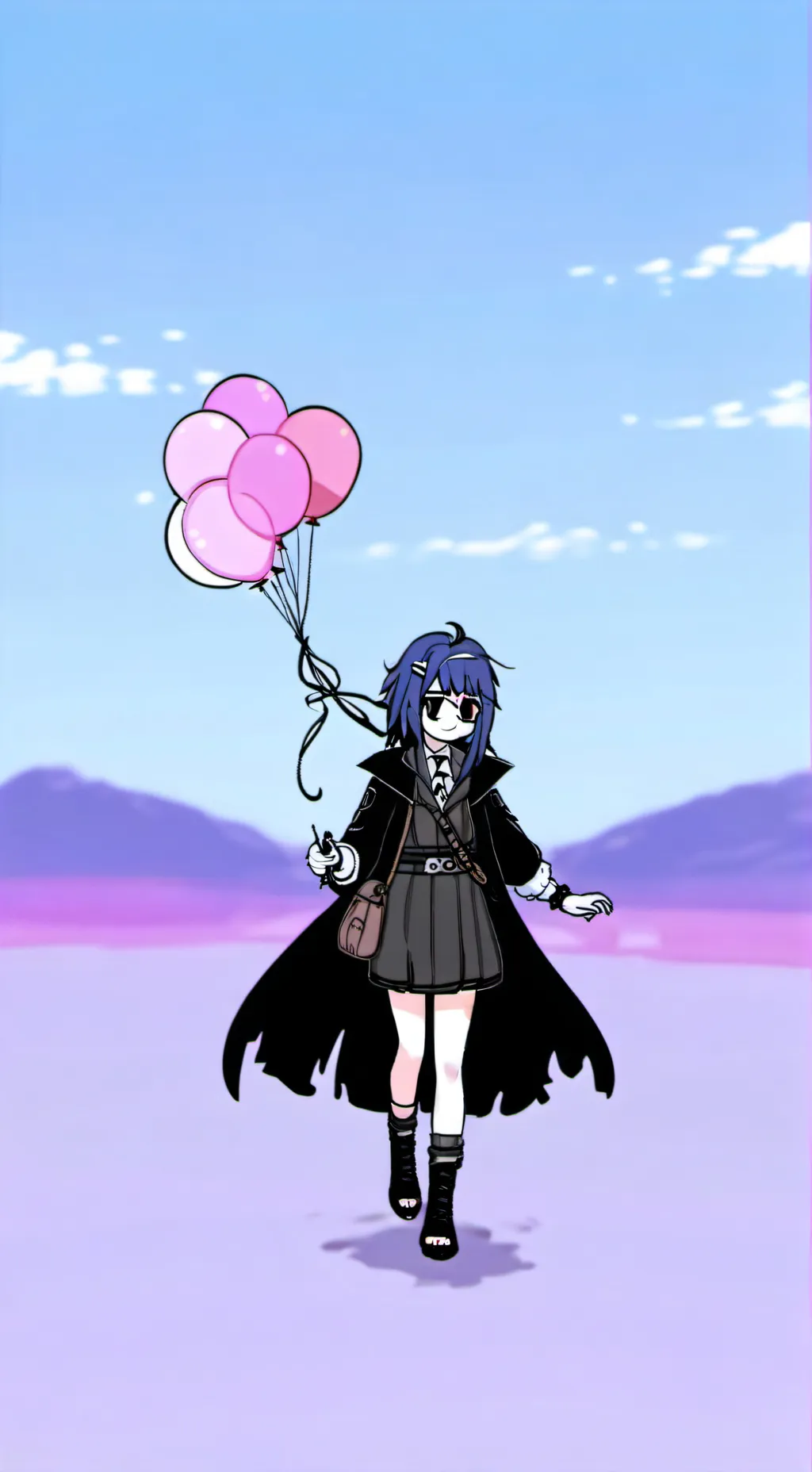 ai character: You/Bubble x Mha  background
