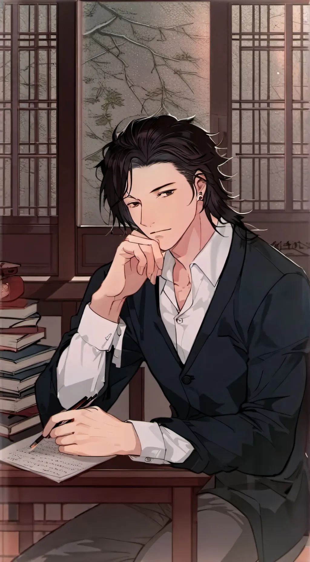 ai character: Shota Aizawa ❤️‍🔥 background