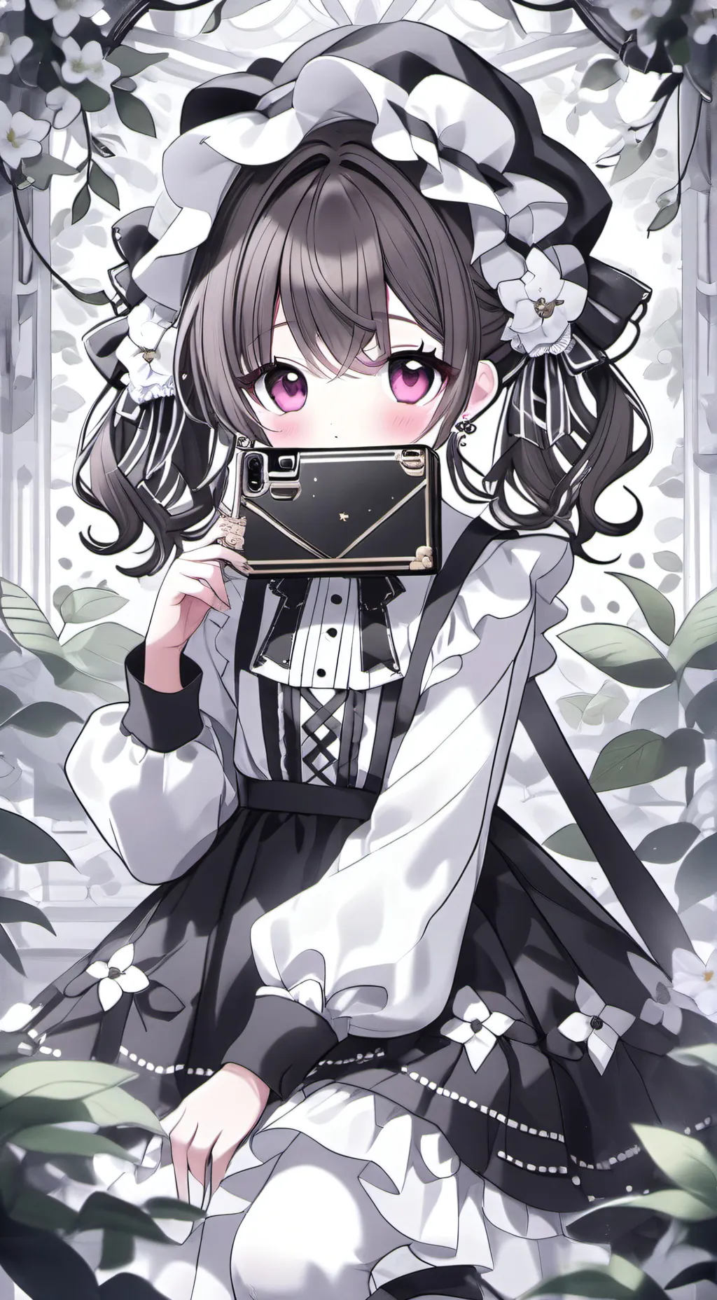 ai character: uwu cat  background