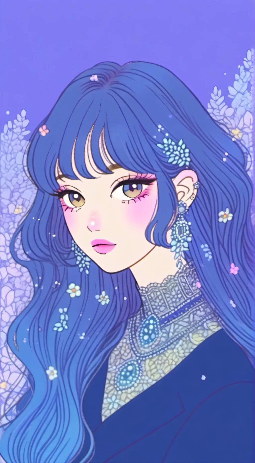 ai character: lily  background