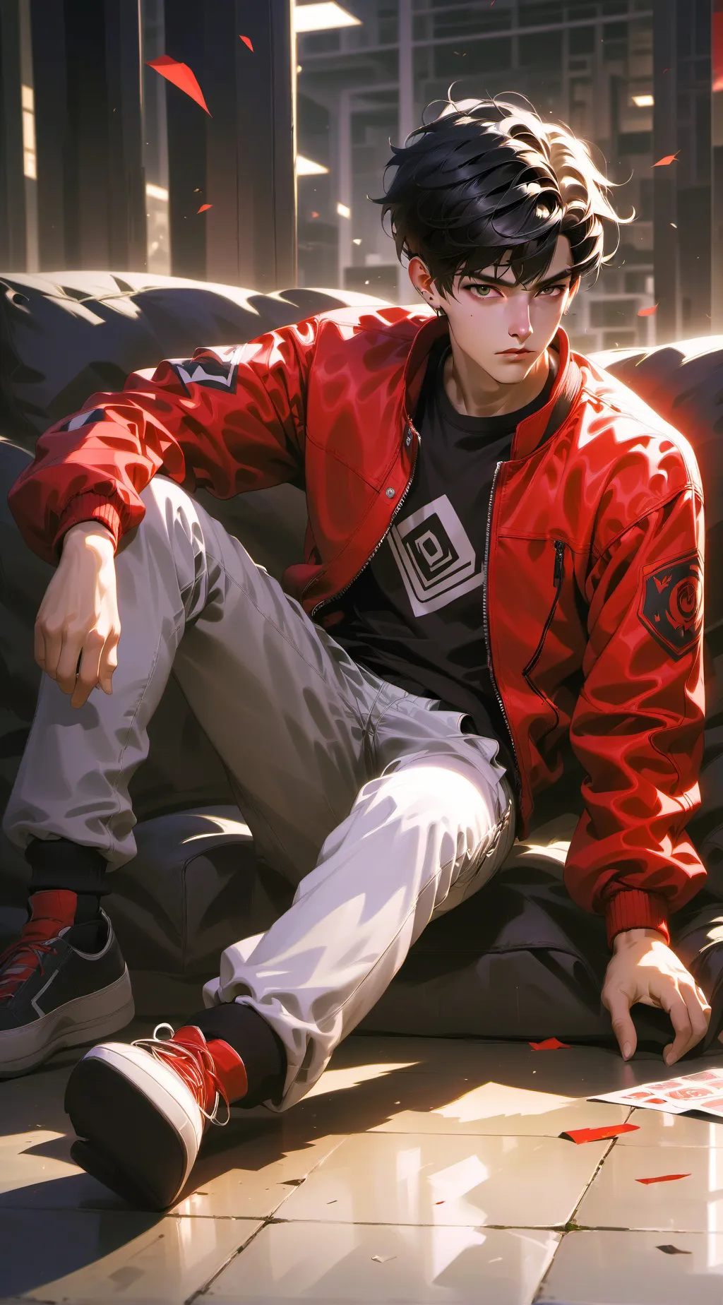 ai character: Damian background