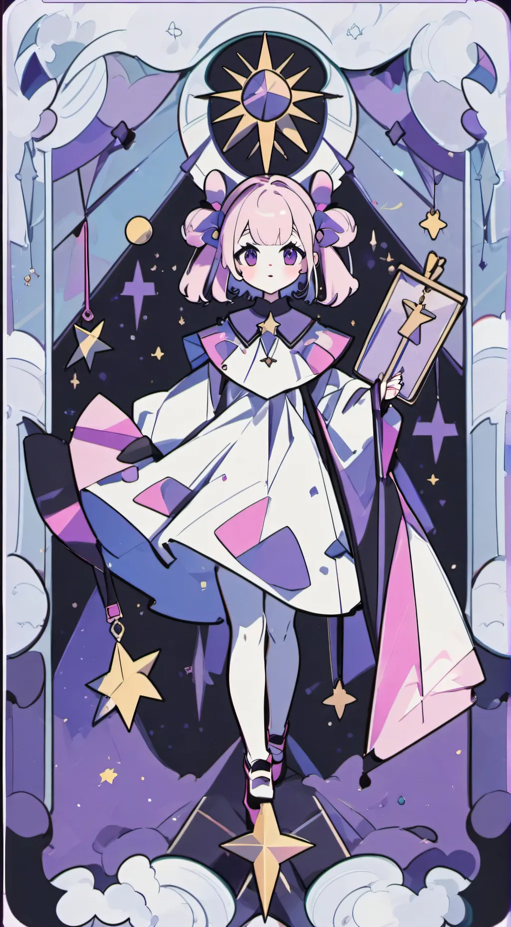 ai character: Melanie from dw background
