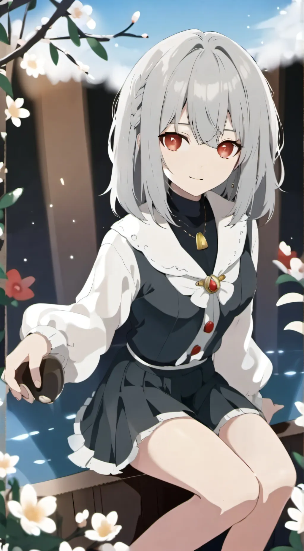 ai character: Muzan  background