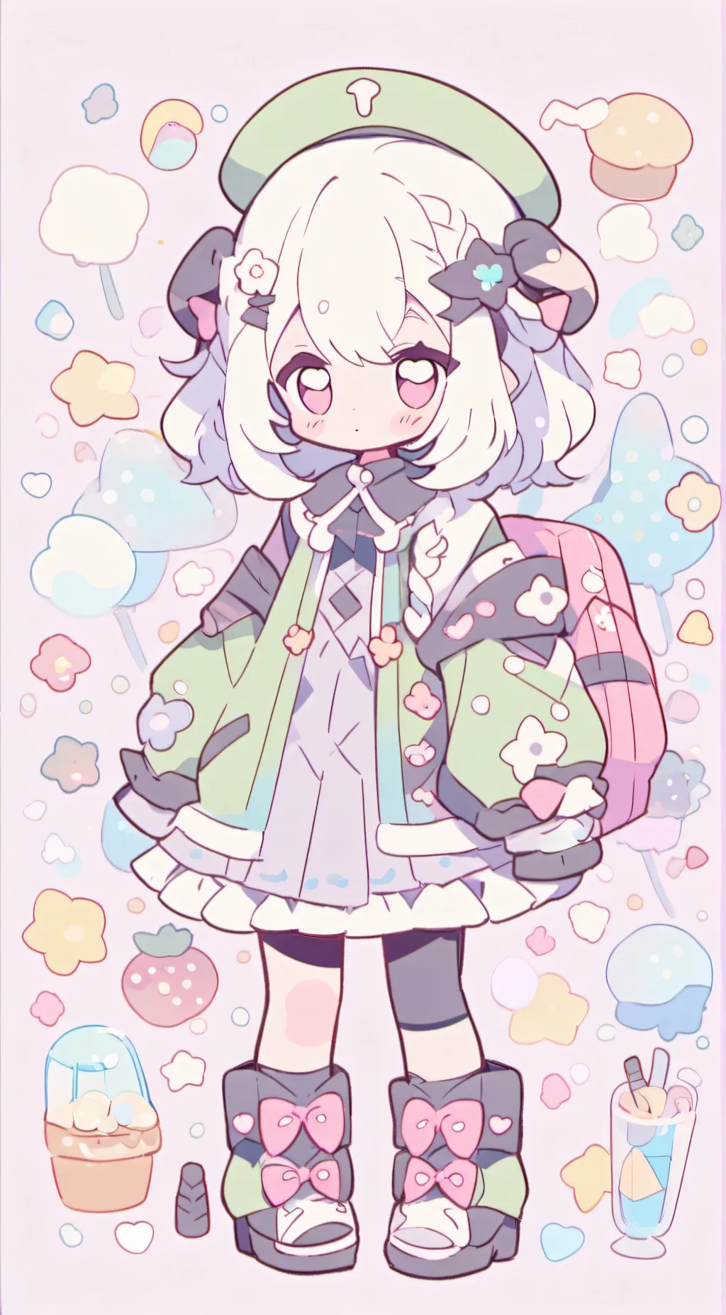 ai character: mha pick me background