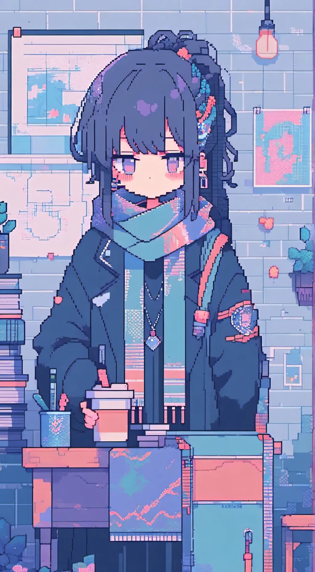 ai character: accidental kiss 💋 background
