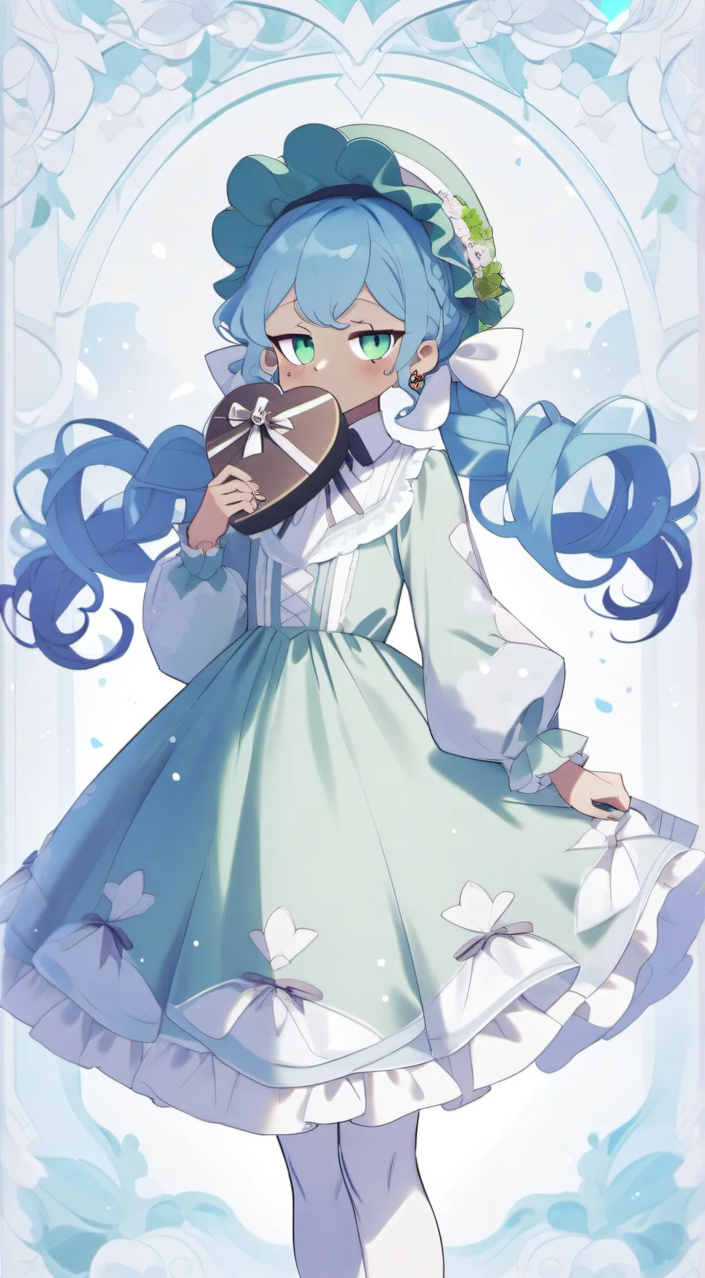 ai character: Tu hermana  background