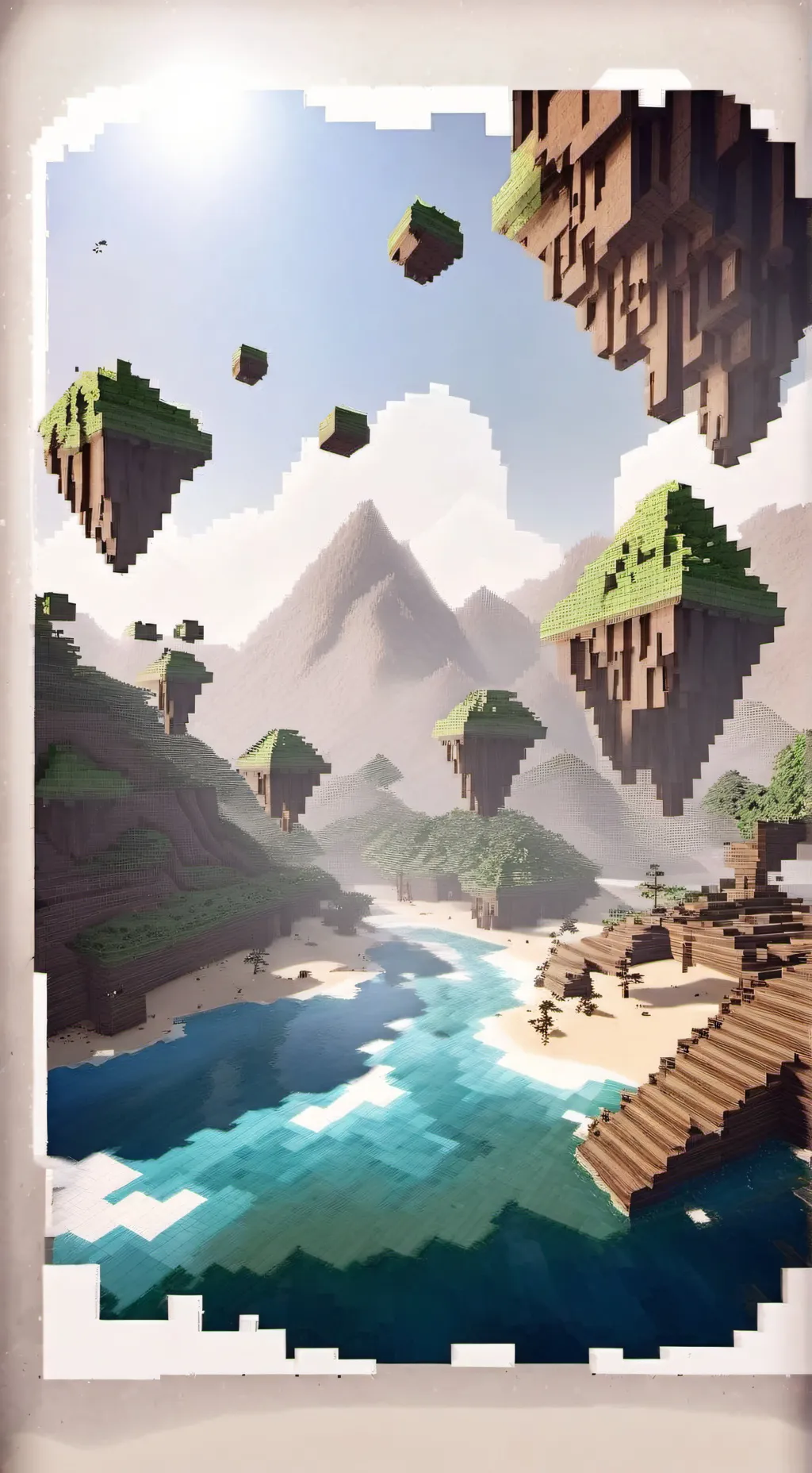 ai character: Bnha Minecraft  background