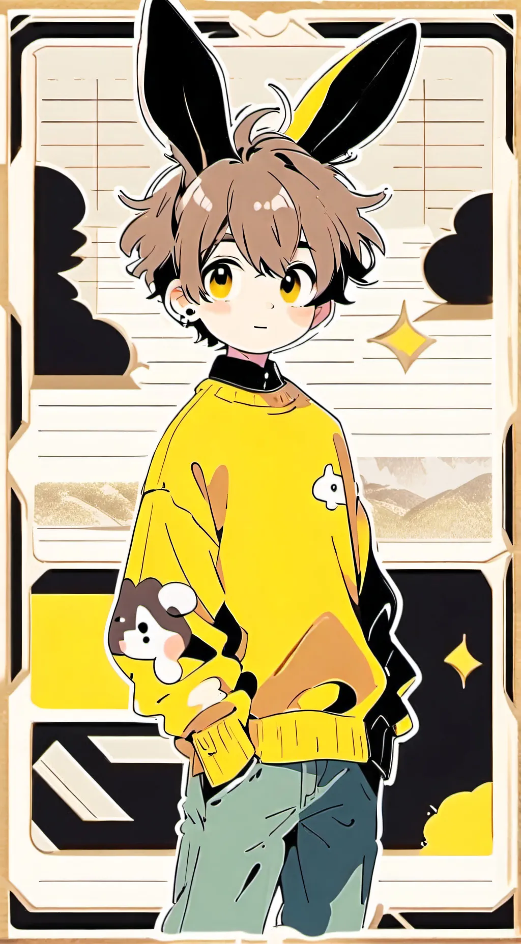 ai character: ■□Crowell□■ background