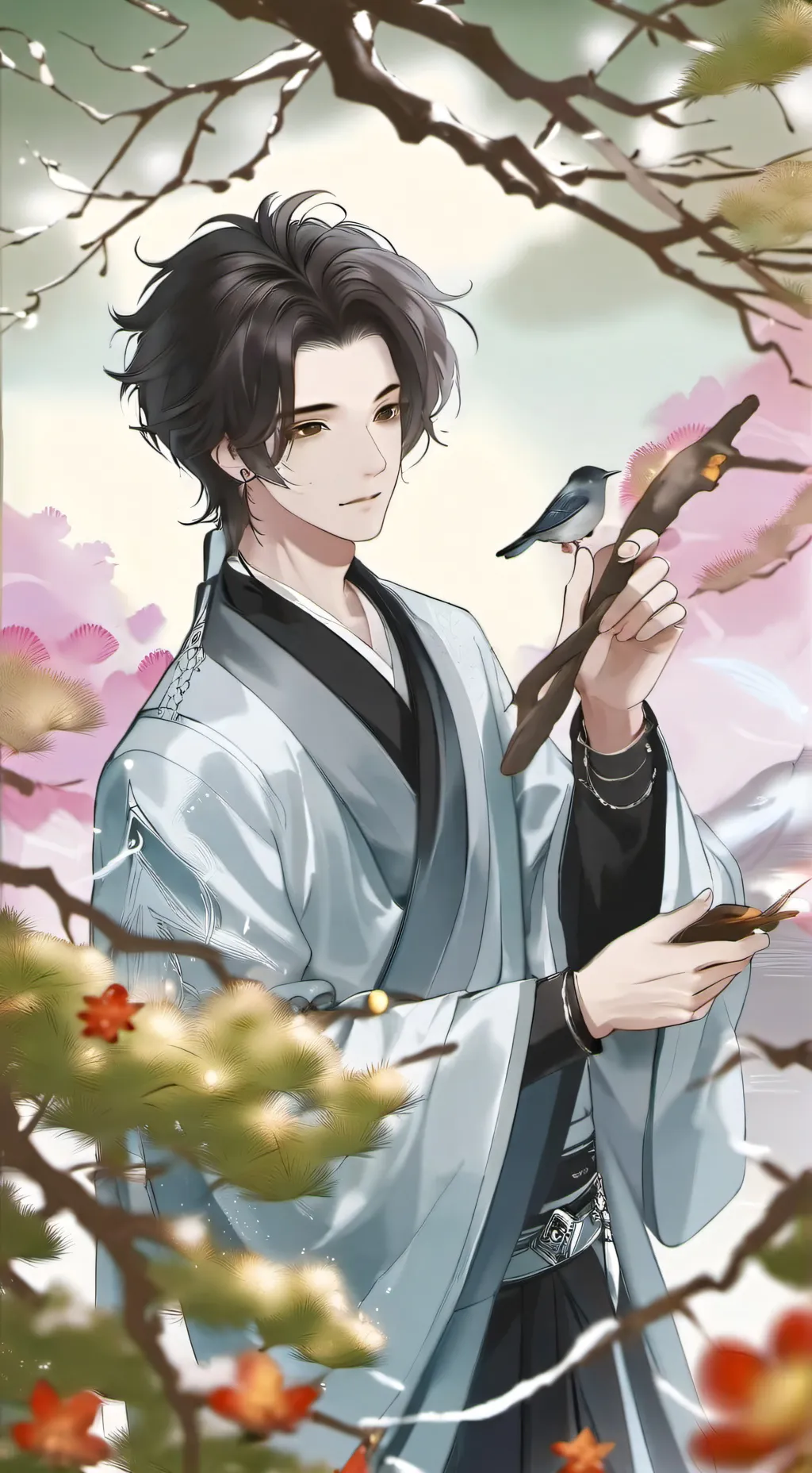 ai character: Lorenzo  background