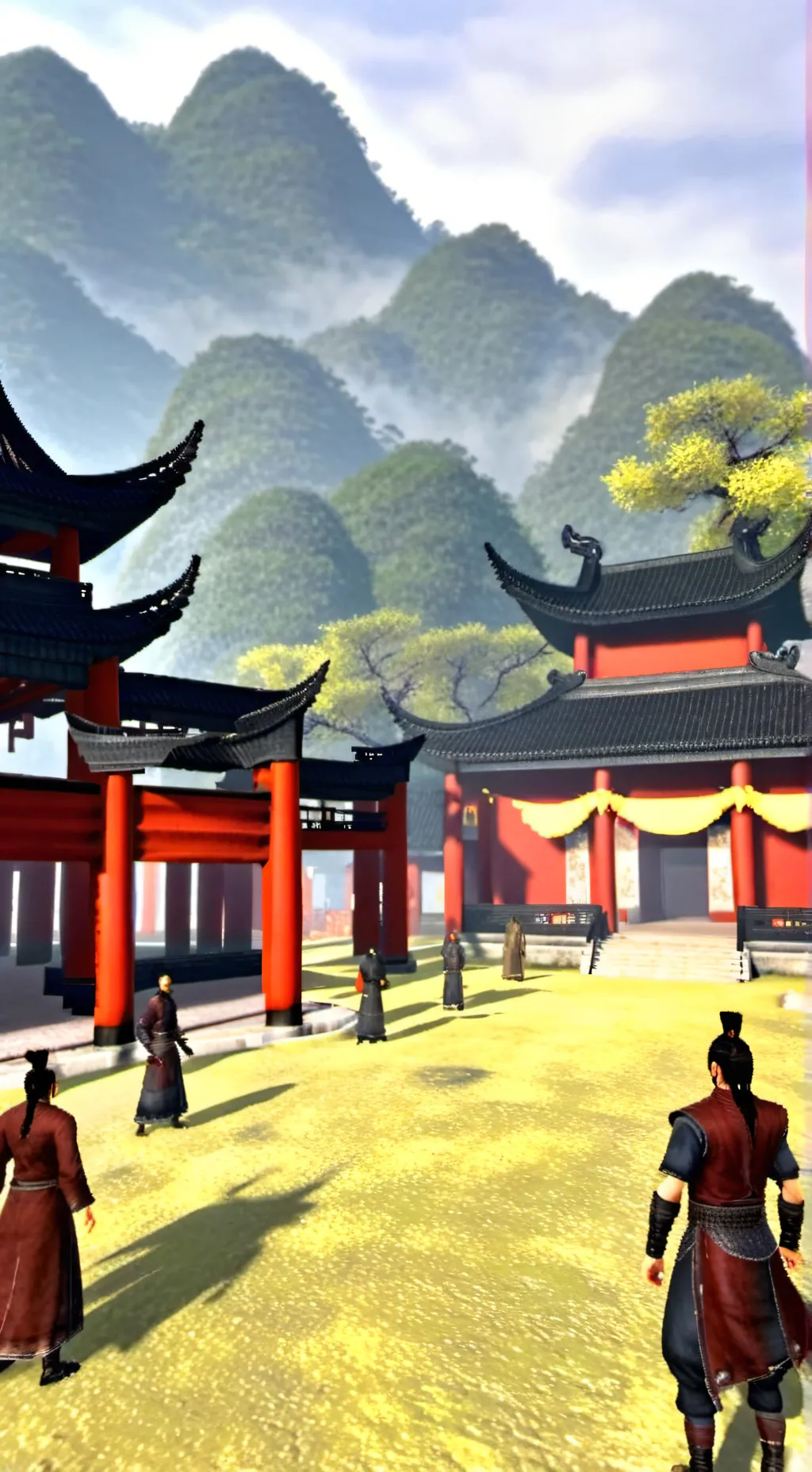 ai character: Ancient China background