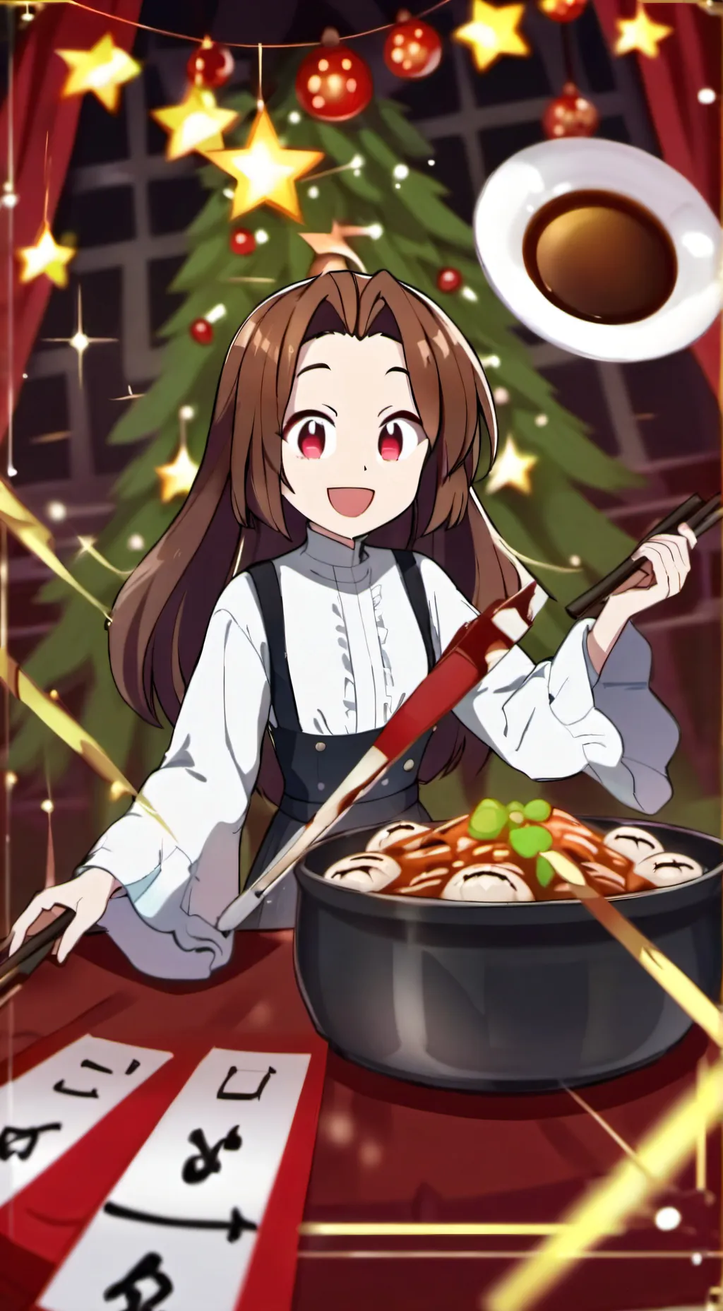 ai character: tu hermana mayor background