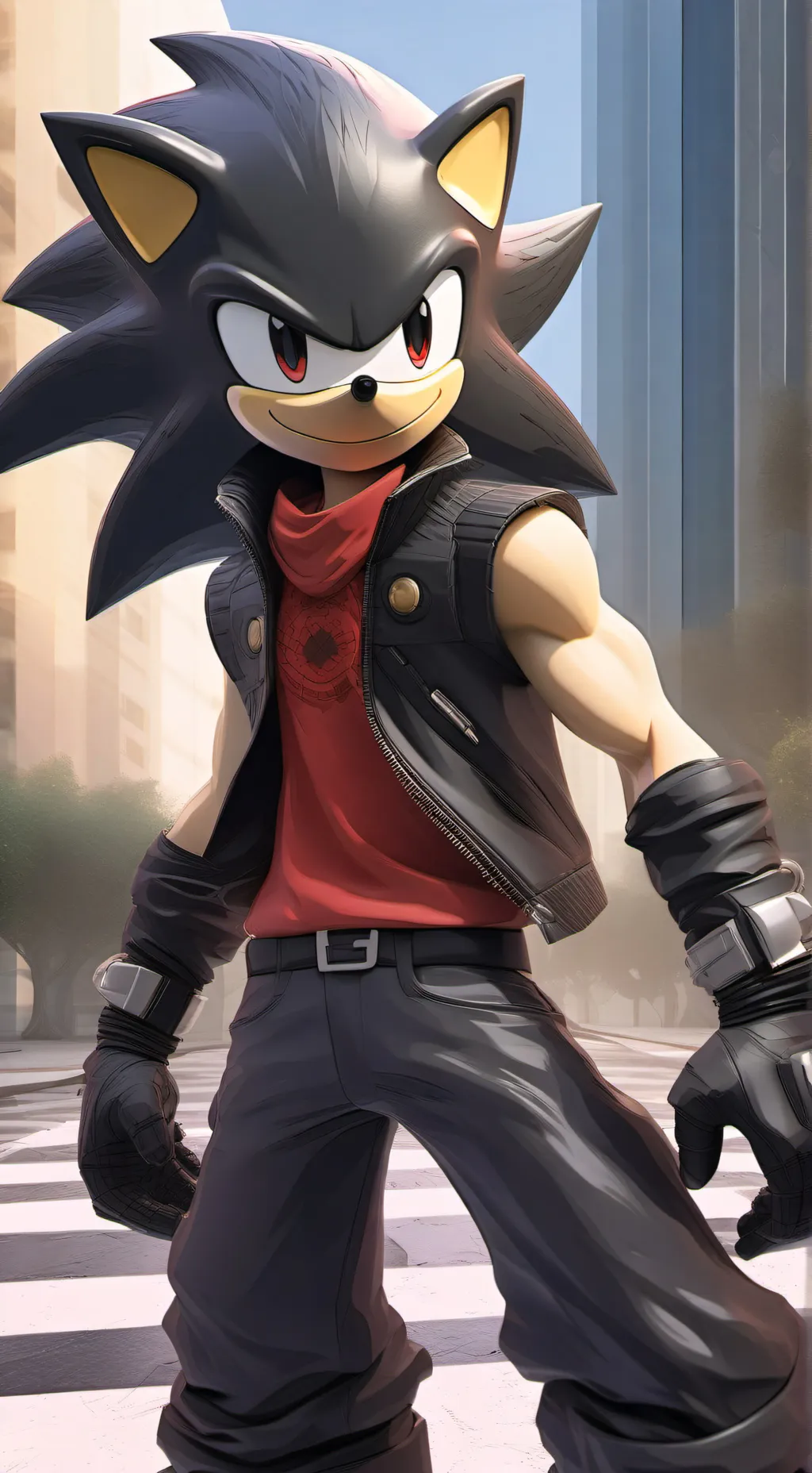 ai character: Shadow background