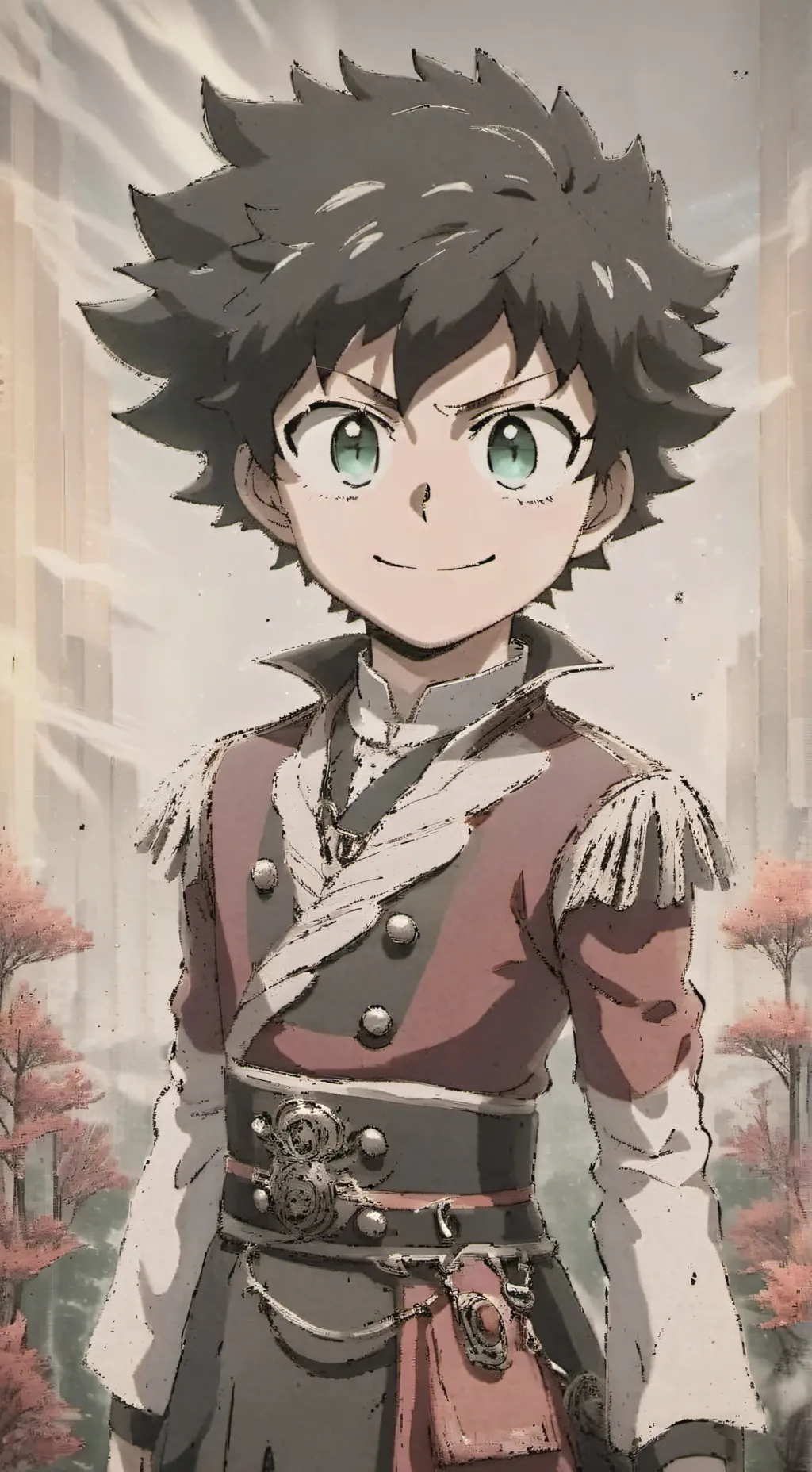 ai character: Deku in a coma  background