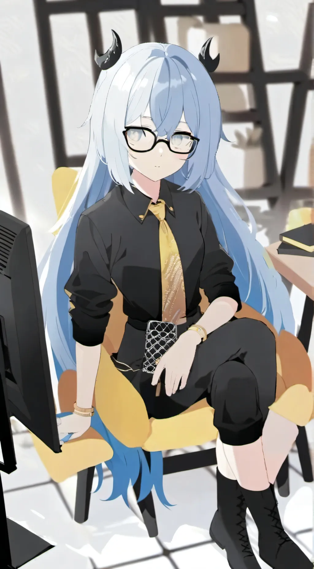 ai character: Aria background