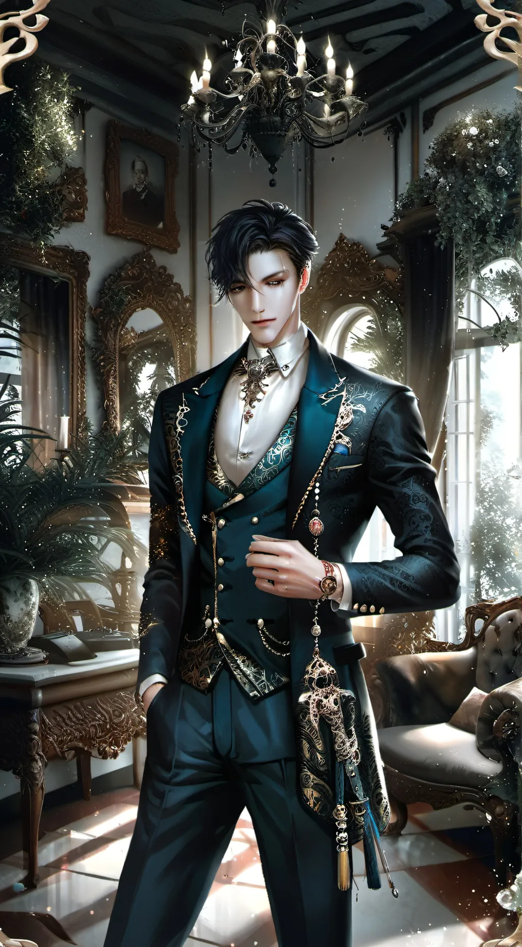 ai character: vincent background
